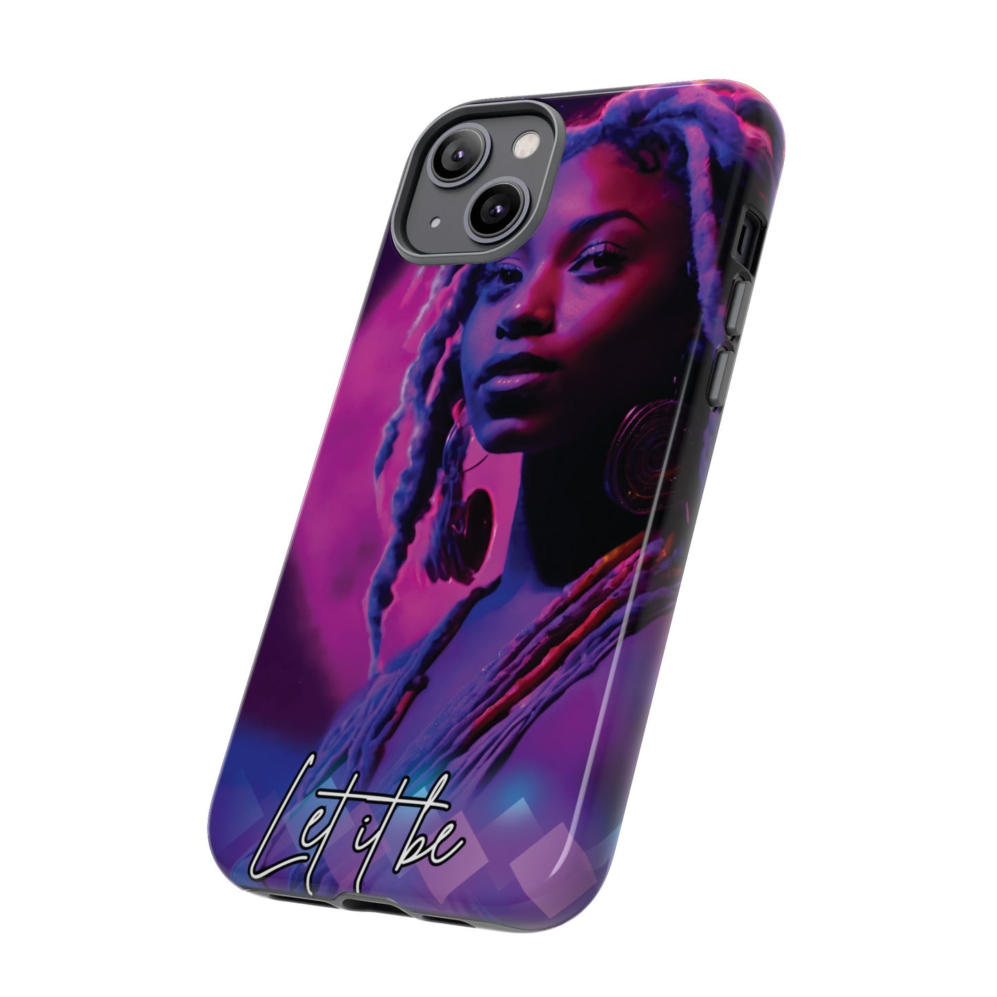 'Neon Goddess' Let it Be Luminex Phone Case