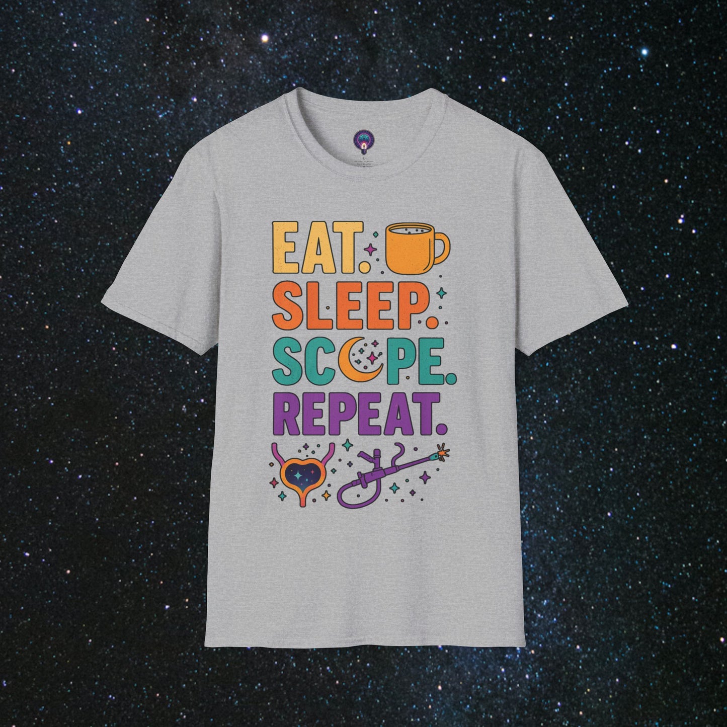 Eat. Sleep. Scope. Repeat Softstyle T-Shirt
