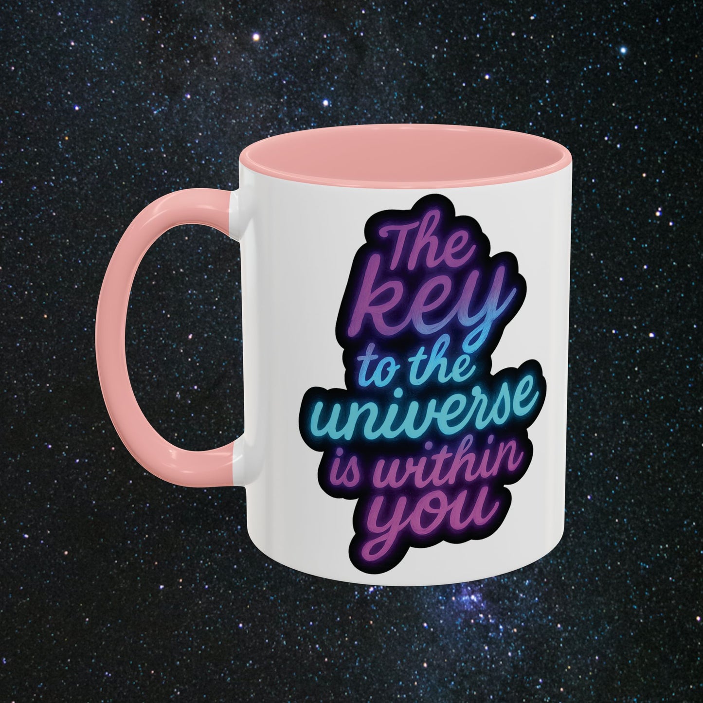 Key To The Universe Accent Coffee Mug