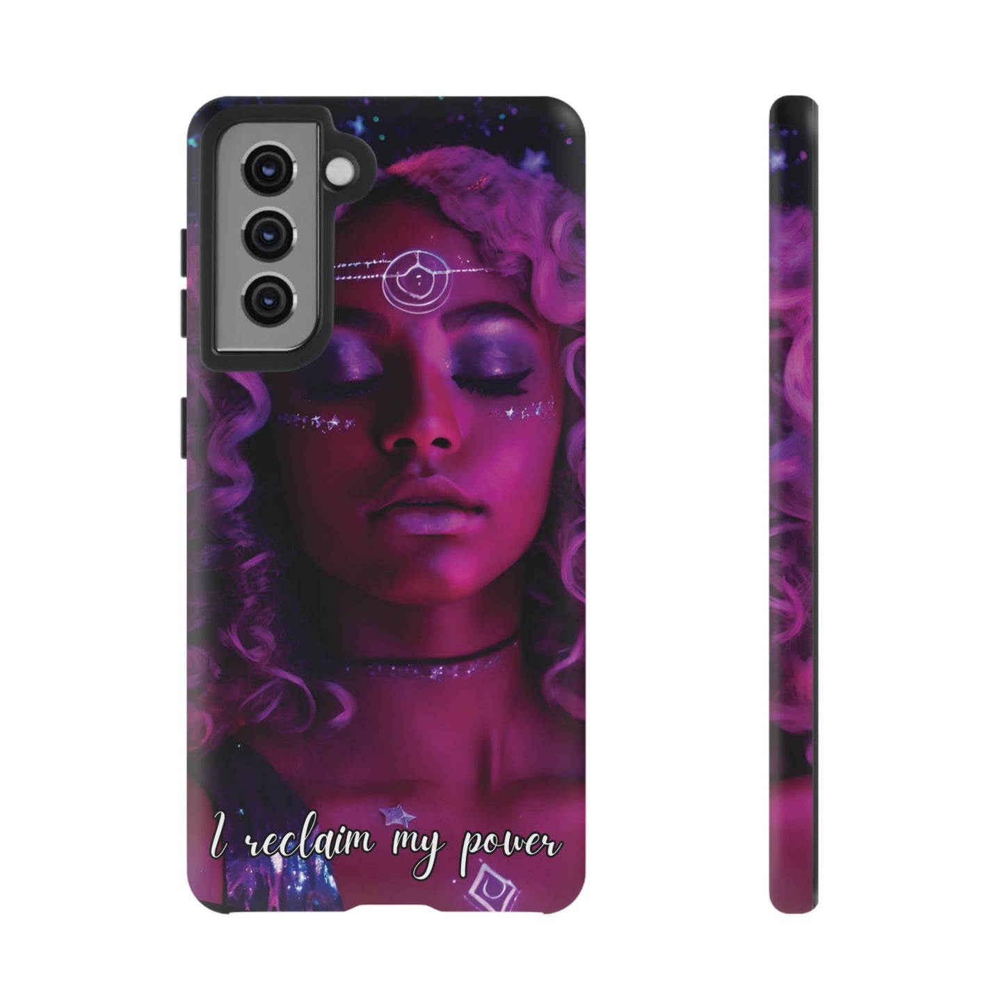 'Neon Goddess' Reclamation Luminex Phone Case