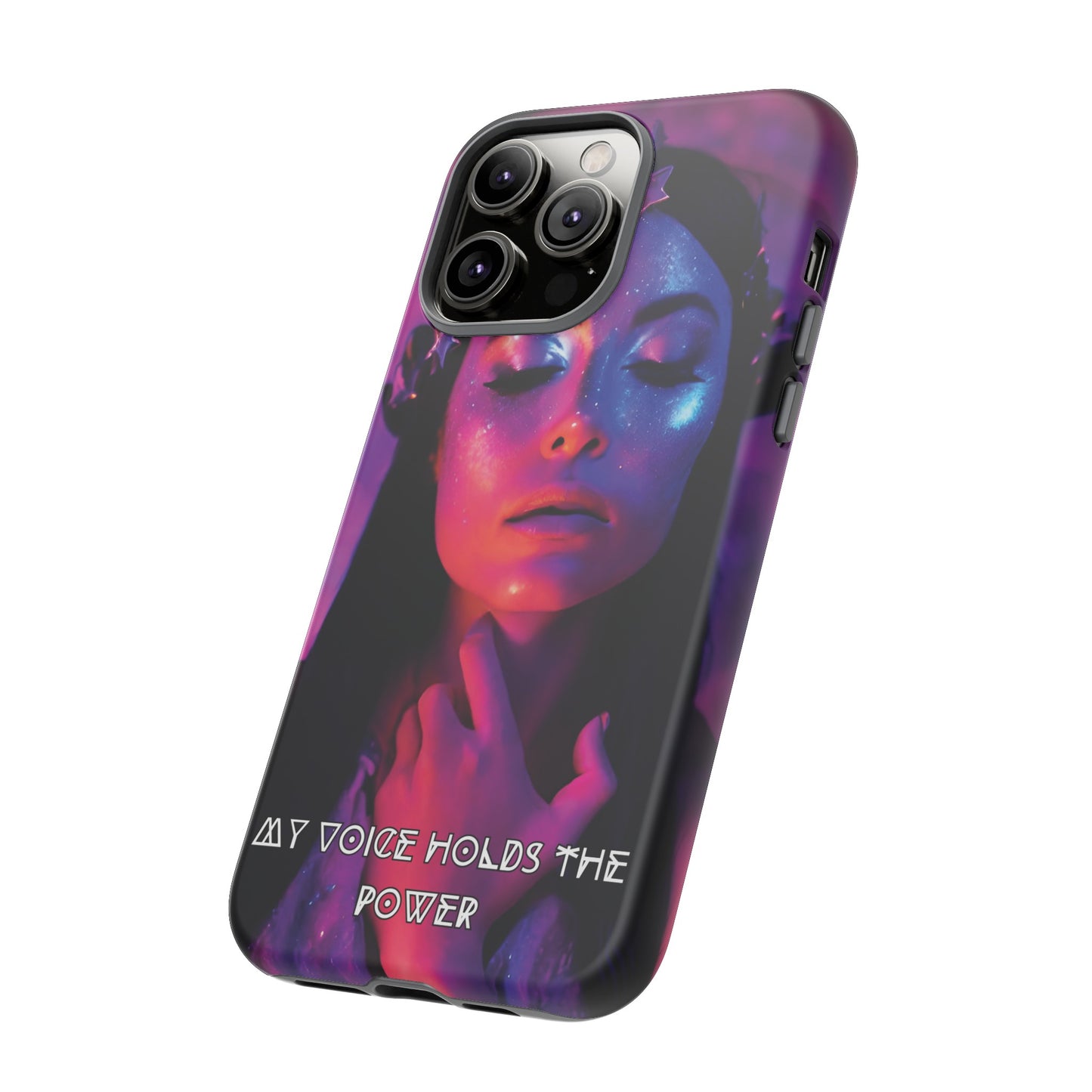 'Neon Goddess' Power Luminex Phone Case
