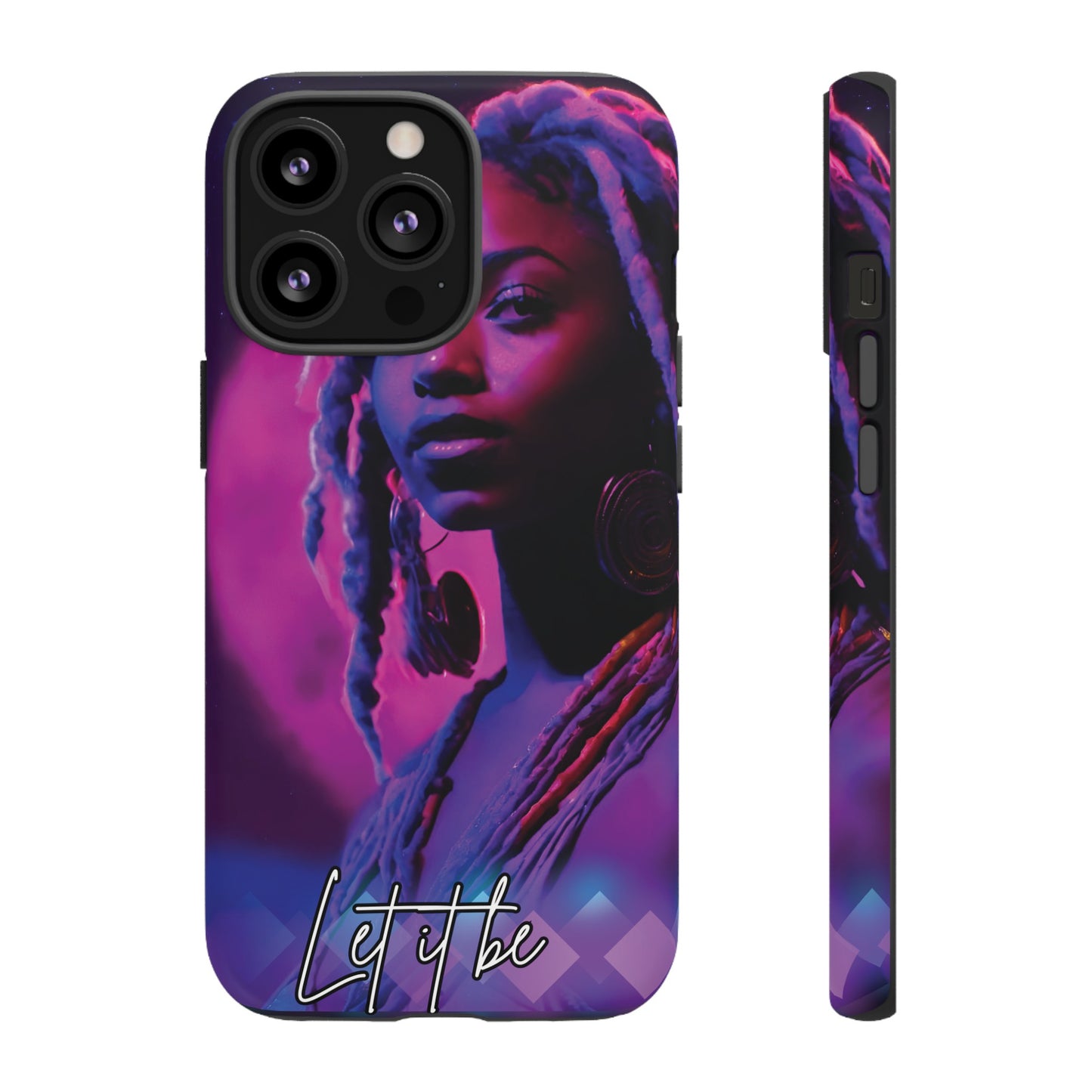'Neon Goddess' Let it Be Luminex Phone Case