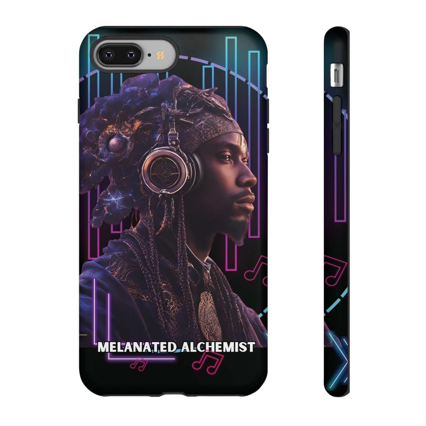 NoirAlchemy Glow - Transmute Luminex Phone Case