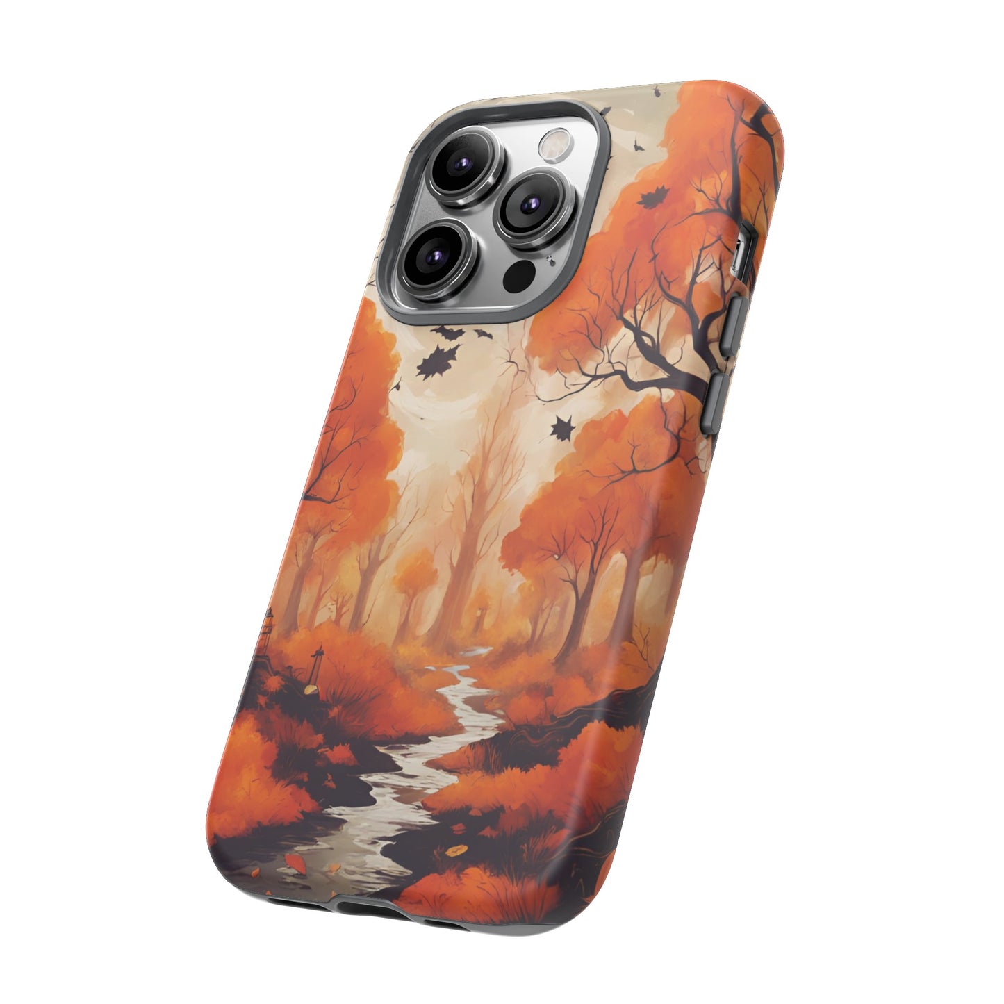 Whispering Autumn Brook Luminex Phone Case