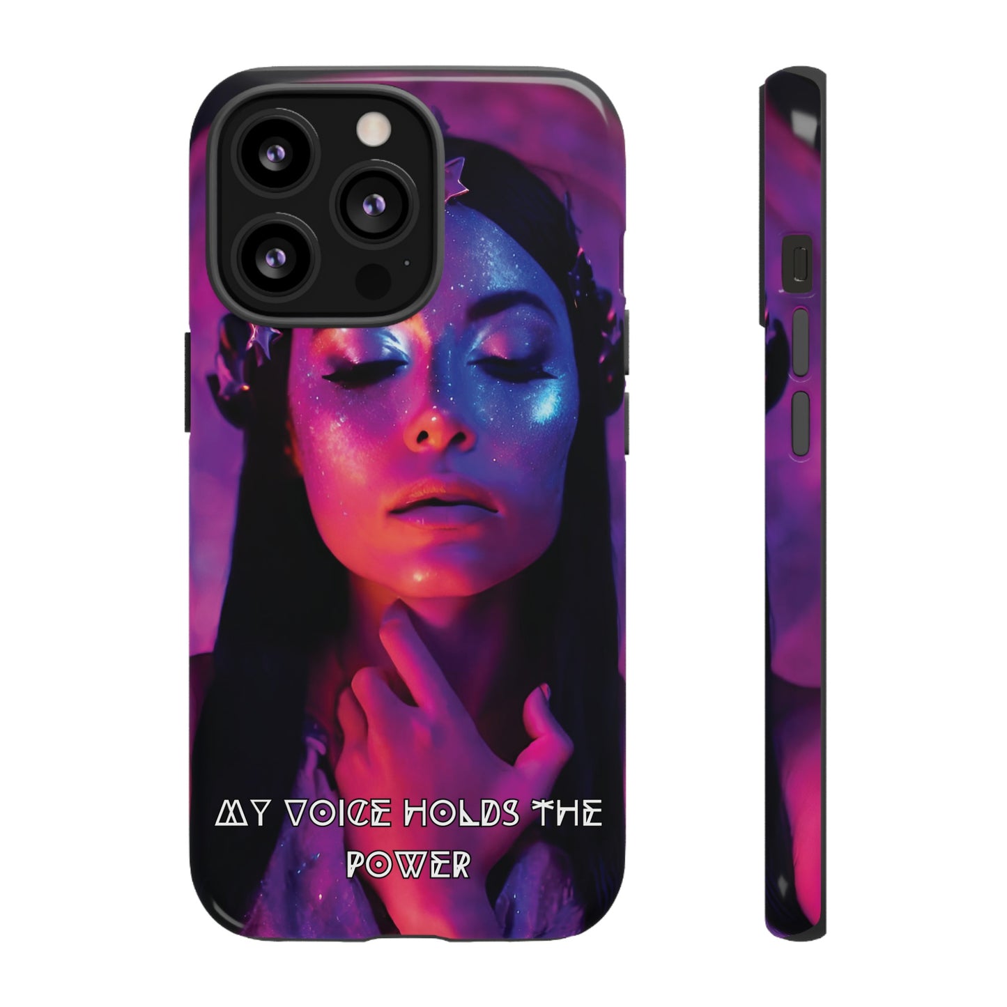 'Neon Goddess' Power Luminex Phone Case