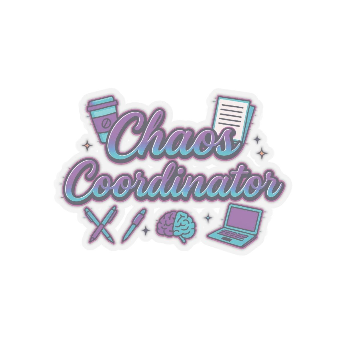 Chaos Coordinator Stickers