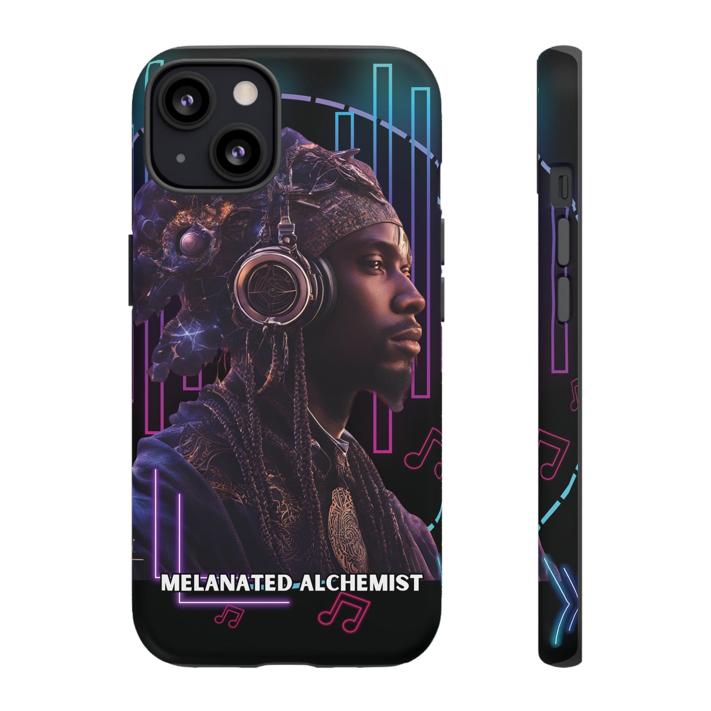 NoirAlchemy Glow - Transmute Luminex Phone Case