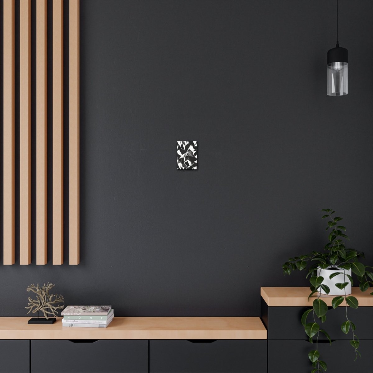 50 Shades Of Black Canvas Gallery Wrap - MindLight Apparel - 50 Shades Of Black Canvas Gallery Wrap - 24″ x 36″ - 1.25" -