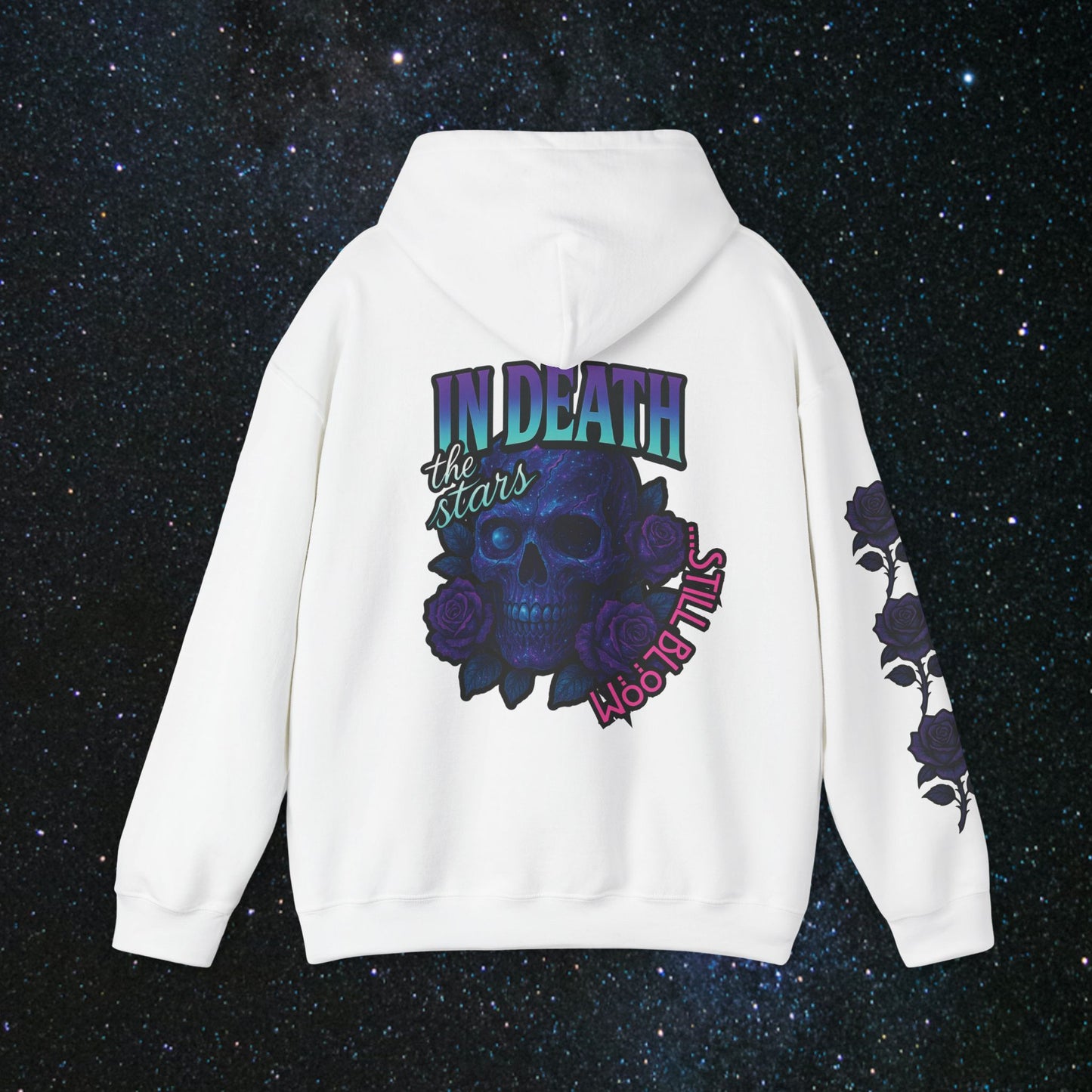 Death Blooms Unisex Pullover Hoodie