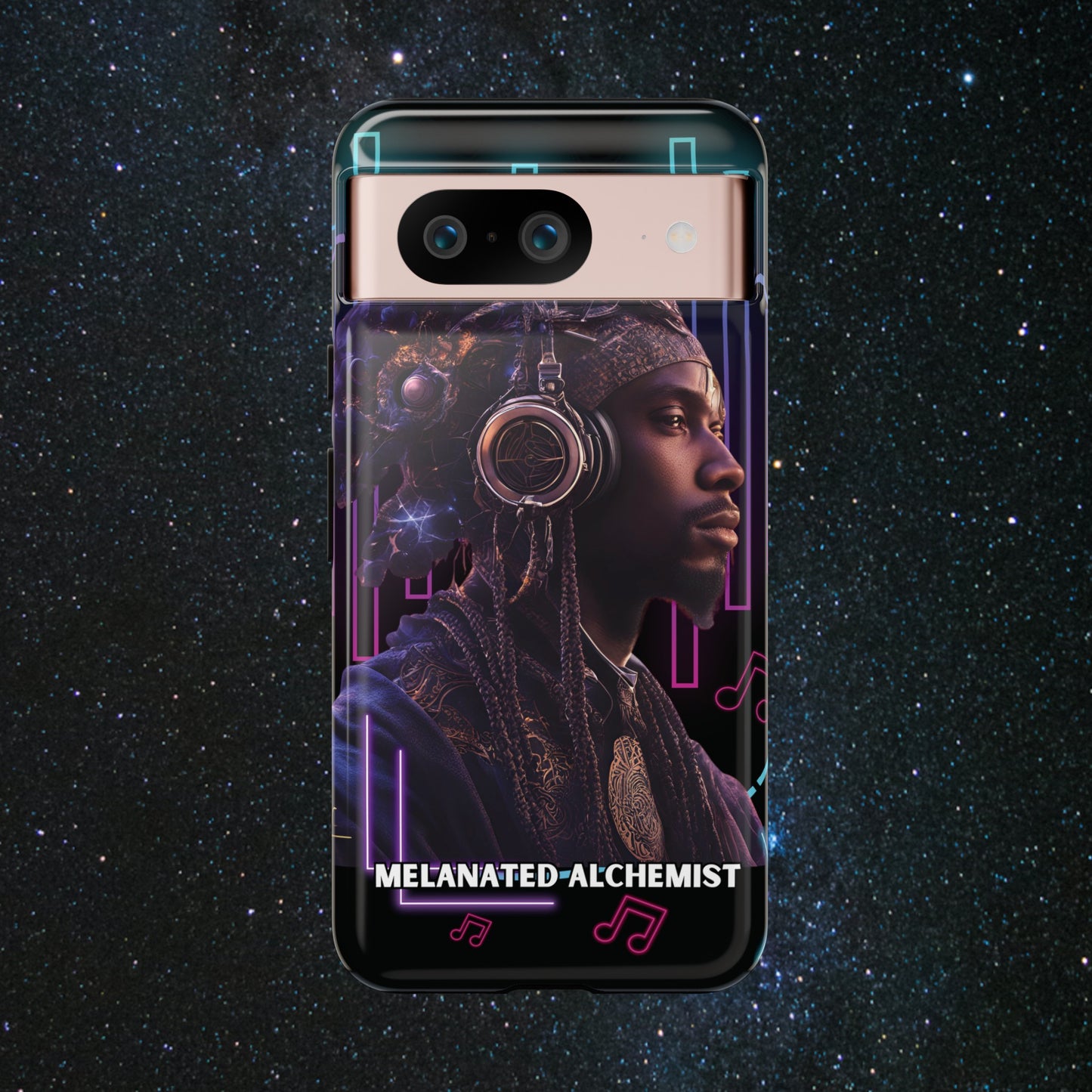 NoirAlchemy Glow - Transmute Luminex Phone Case