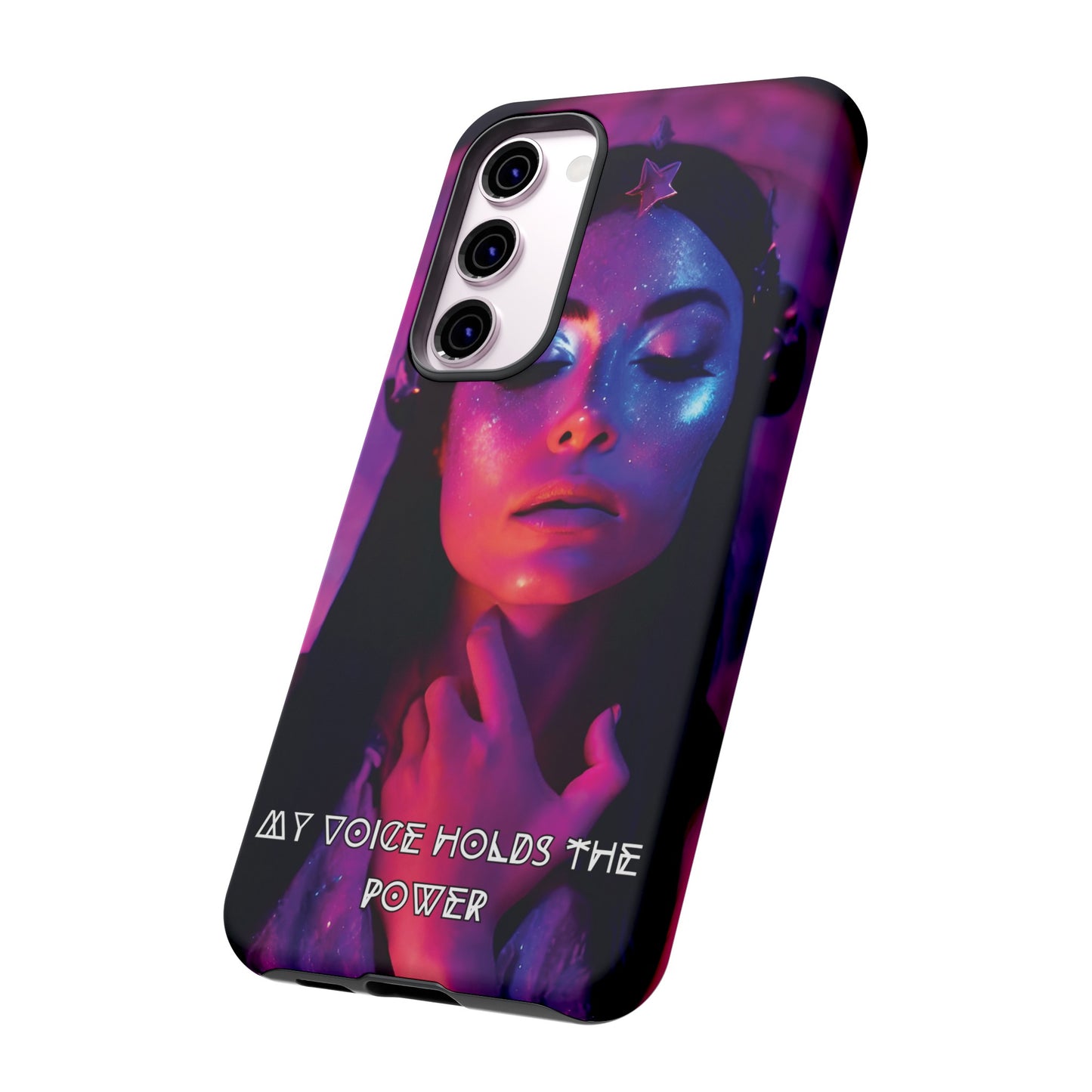 'Neon Goddess' Power Luminex Phone Case