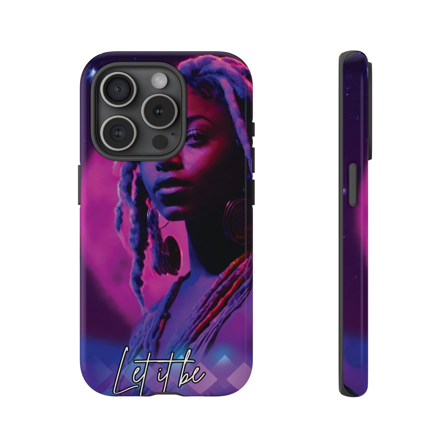 'Neon Goddess' Let it Be Luminex Phone Case