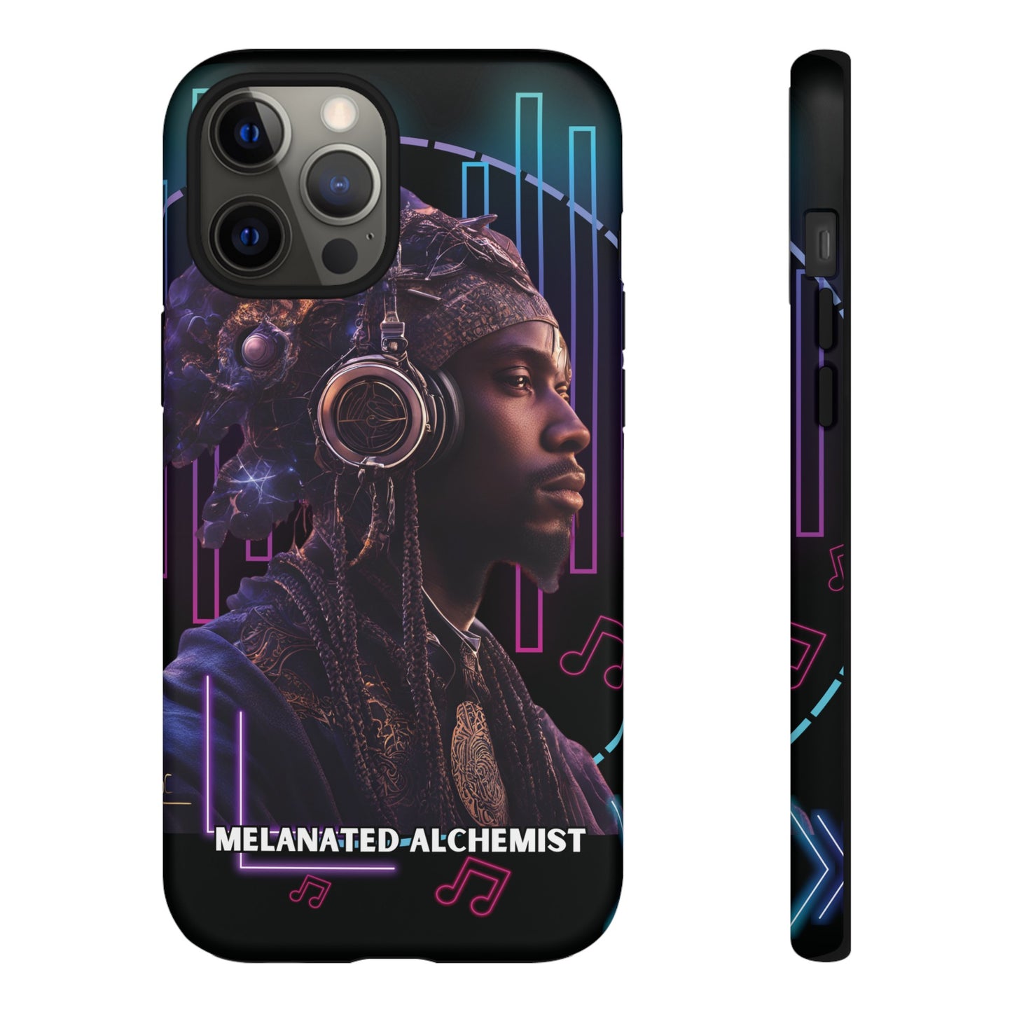 NoirAlchemy Glow - Transmute Luminex Phone Case