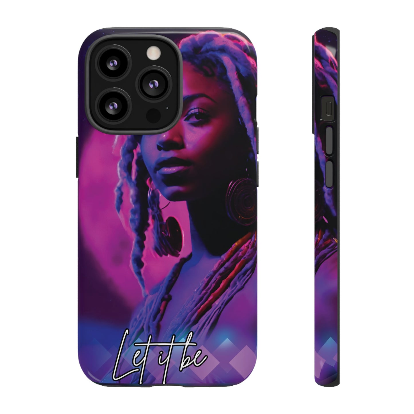 'Neon Goddess' Let it Be Luminex Phone Case