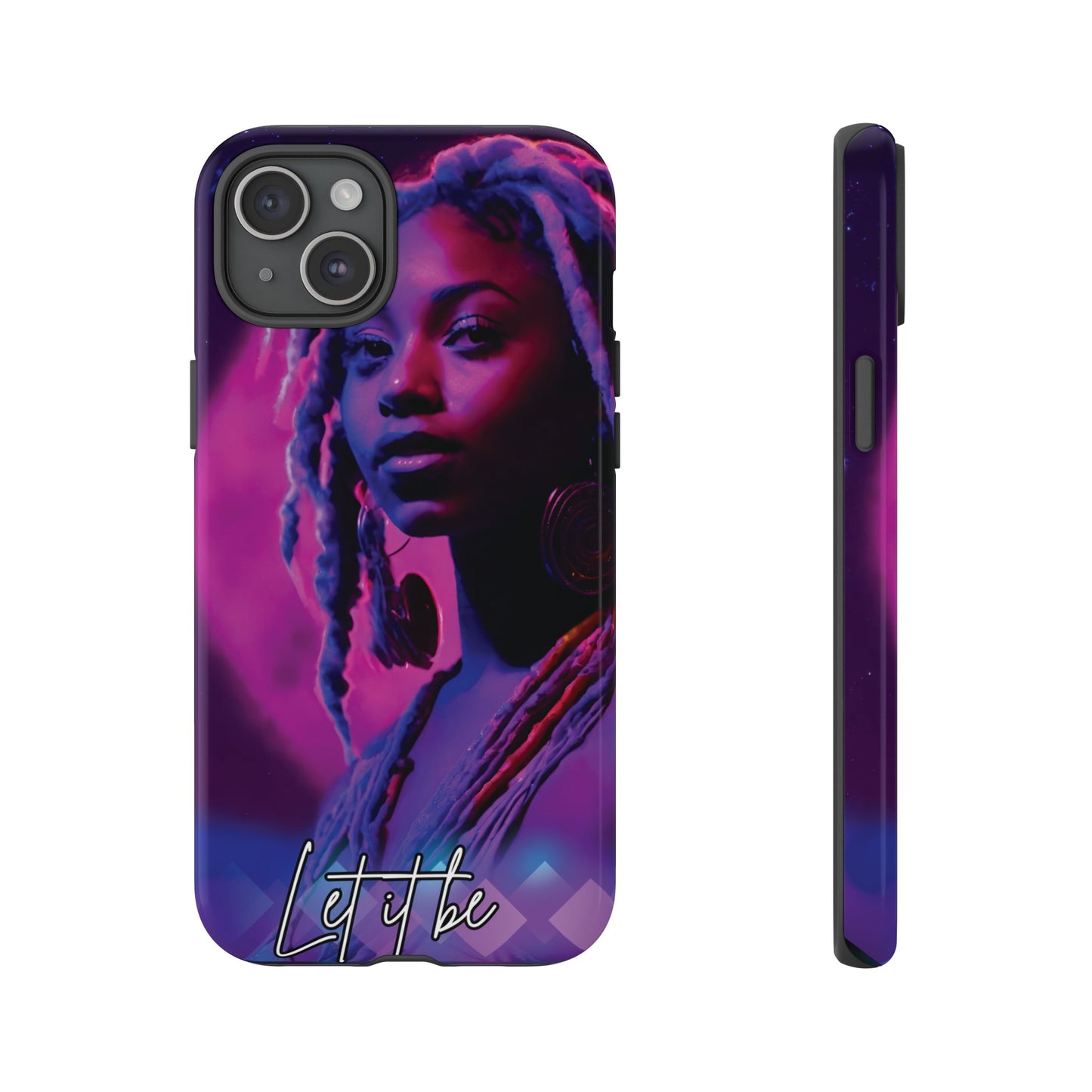 'Neon Goddess' Let it Be Luminex Phone Case