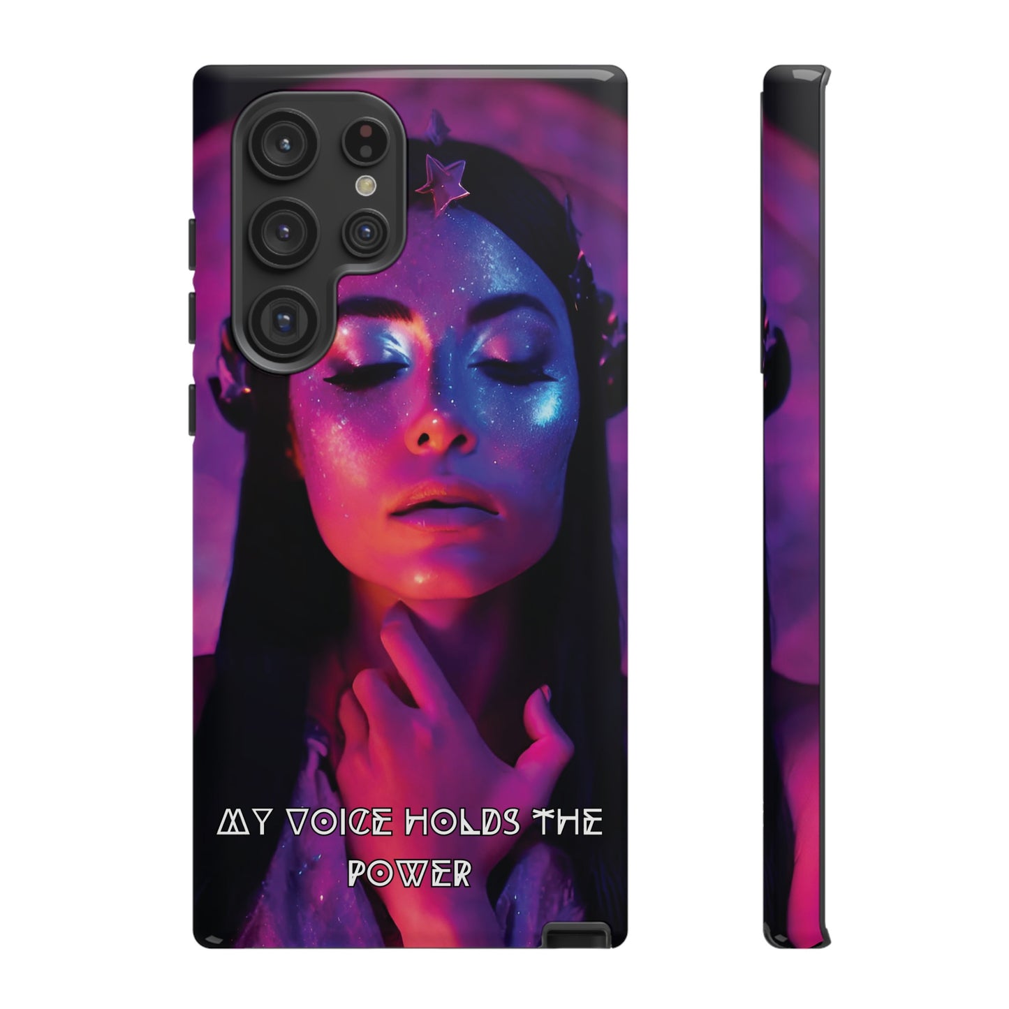 'Neon Goddess' Power Luminex Phone Case
