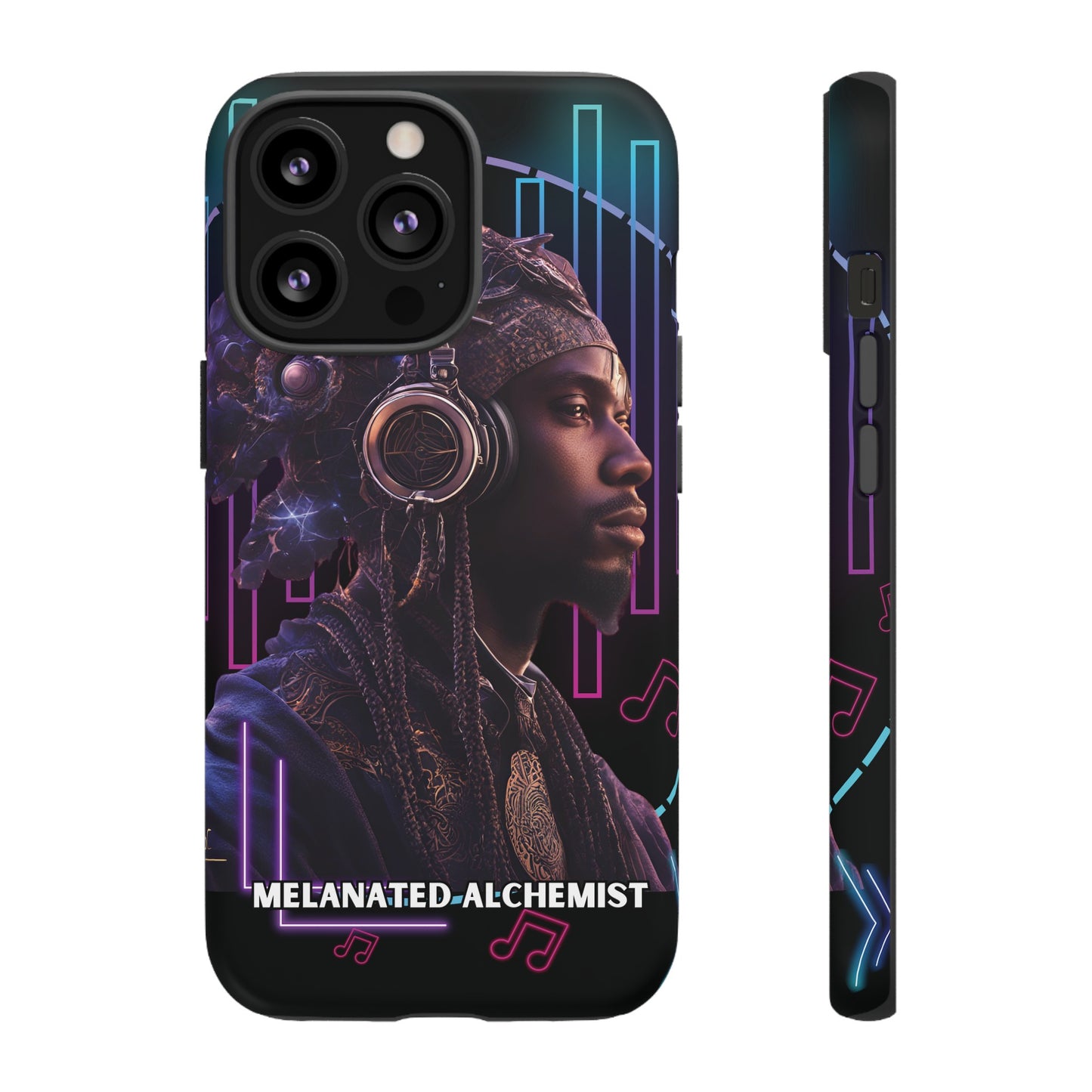 NoirAlchemy Glow - Transmute Luminex Phone Case