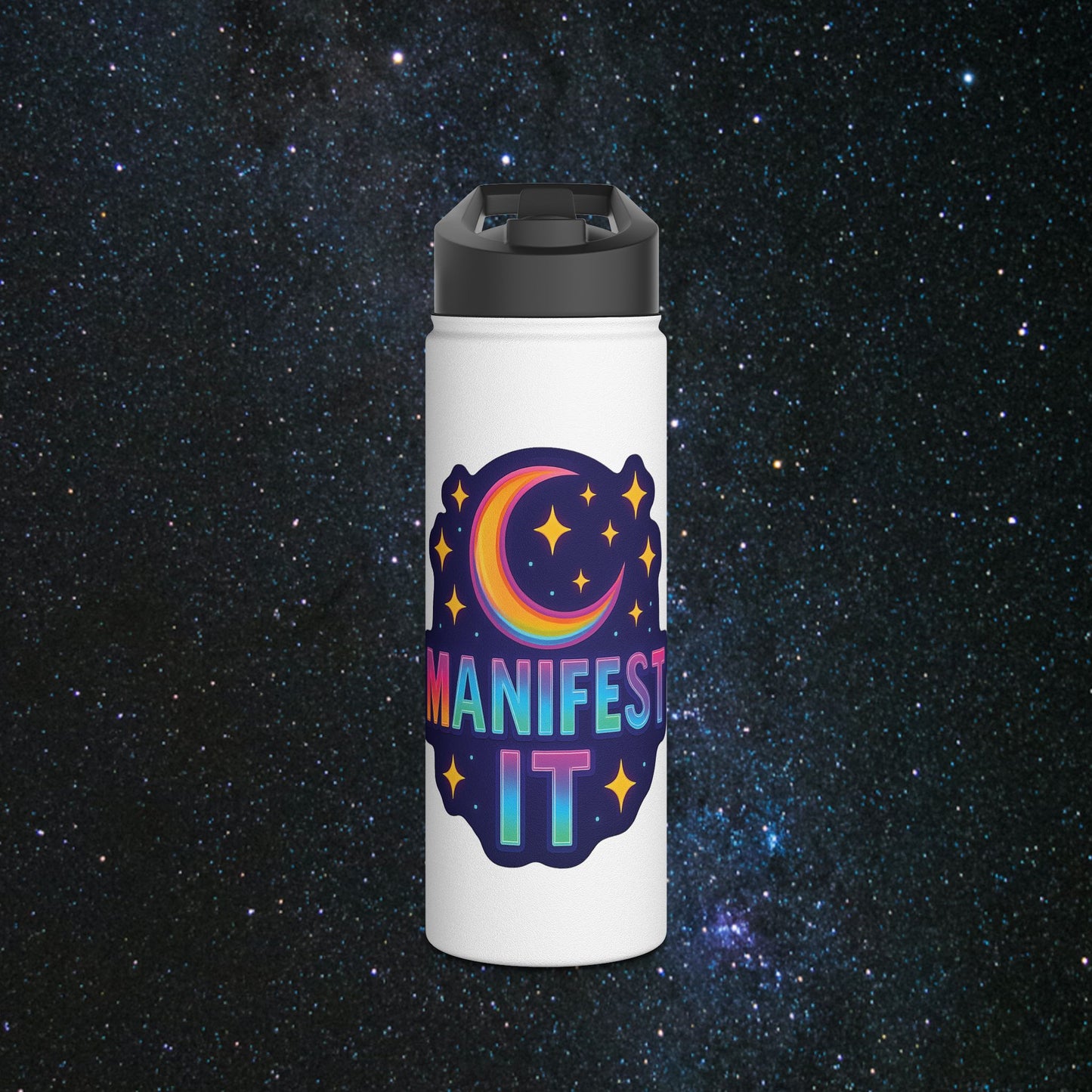 Manifest It Stainless Steel Water Bottle