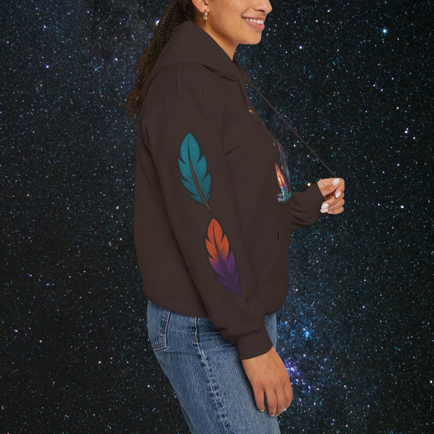 Cosmic Dream Walker - Women's Pullover Hoodie