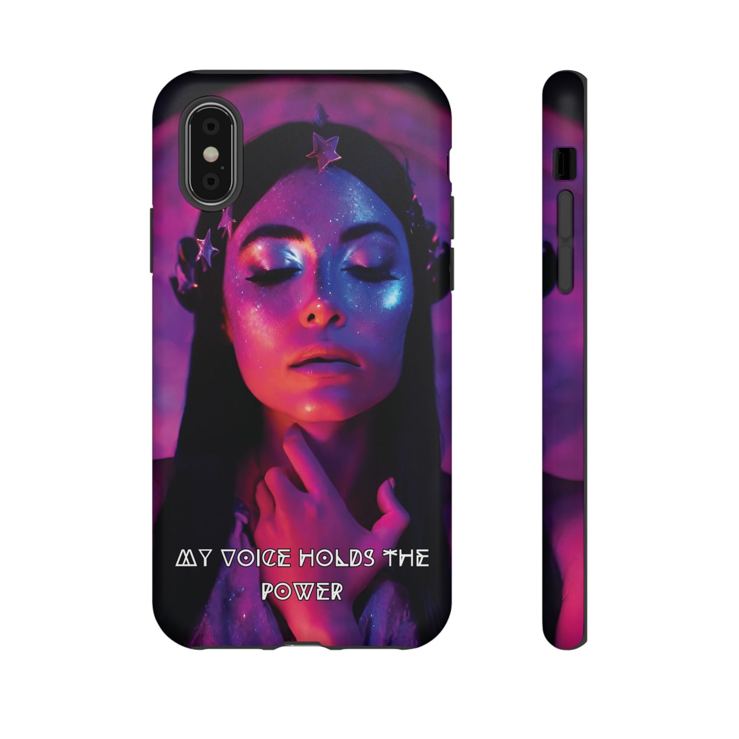 'Neon Goddess' Power Luminex Phone Case