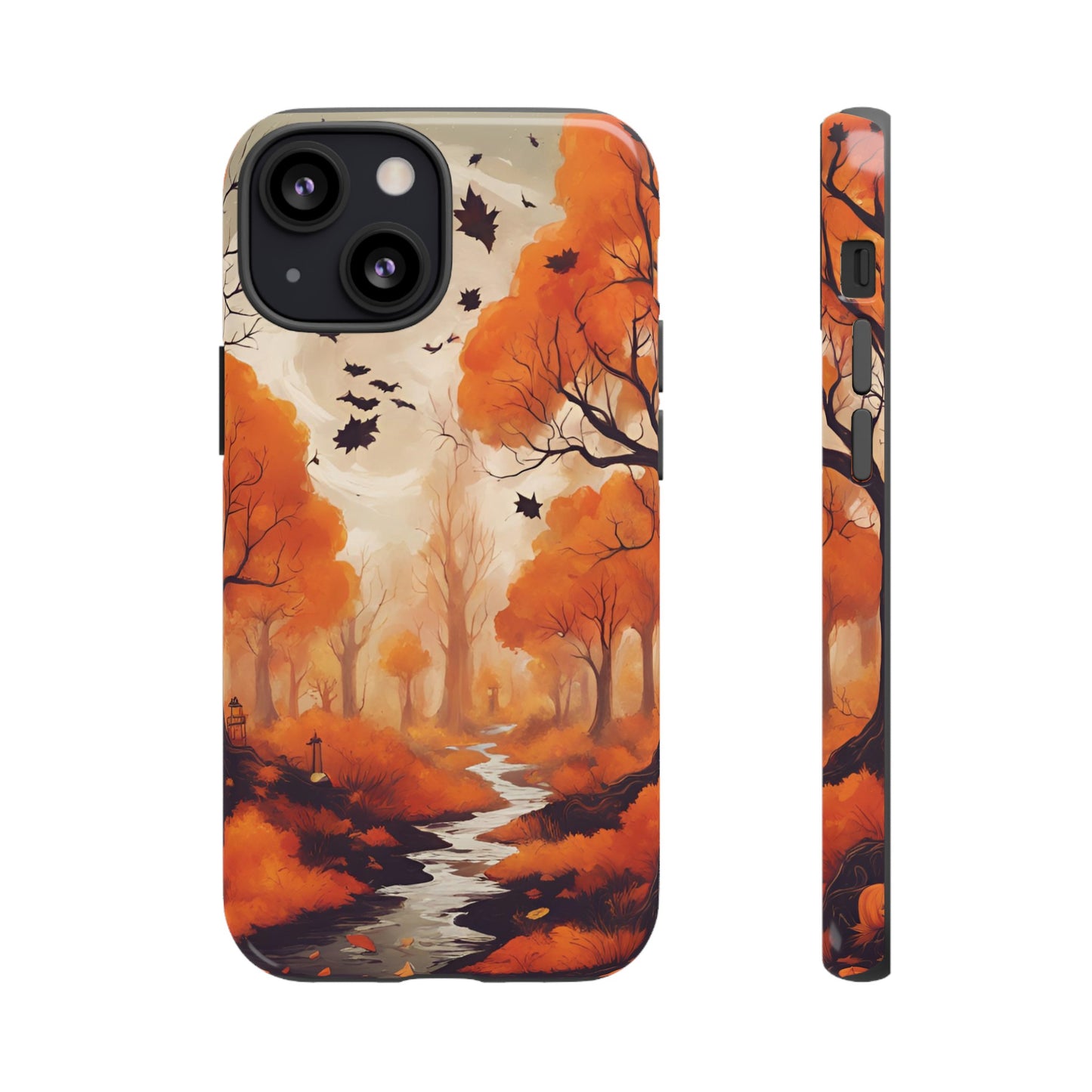 Whispering Autumn Brook Luminex Phone Case