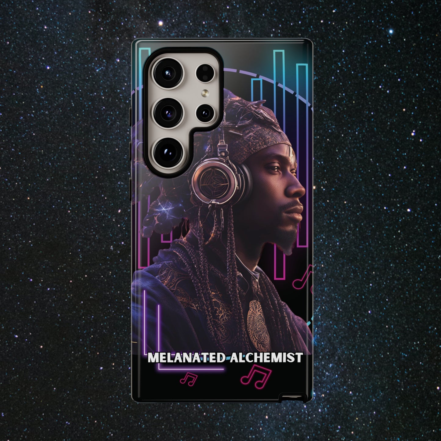 NoirAlchemy Glow - Transmute Luminex Phone Case
