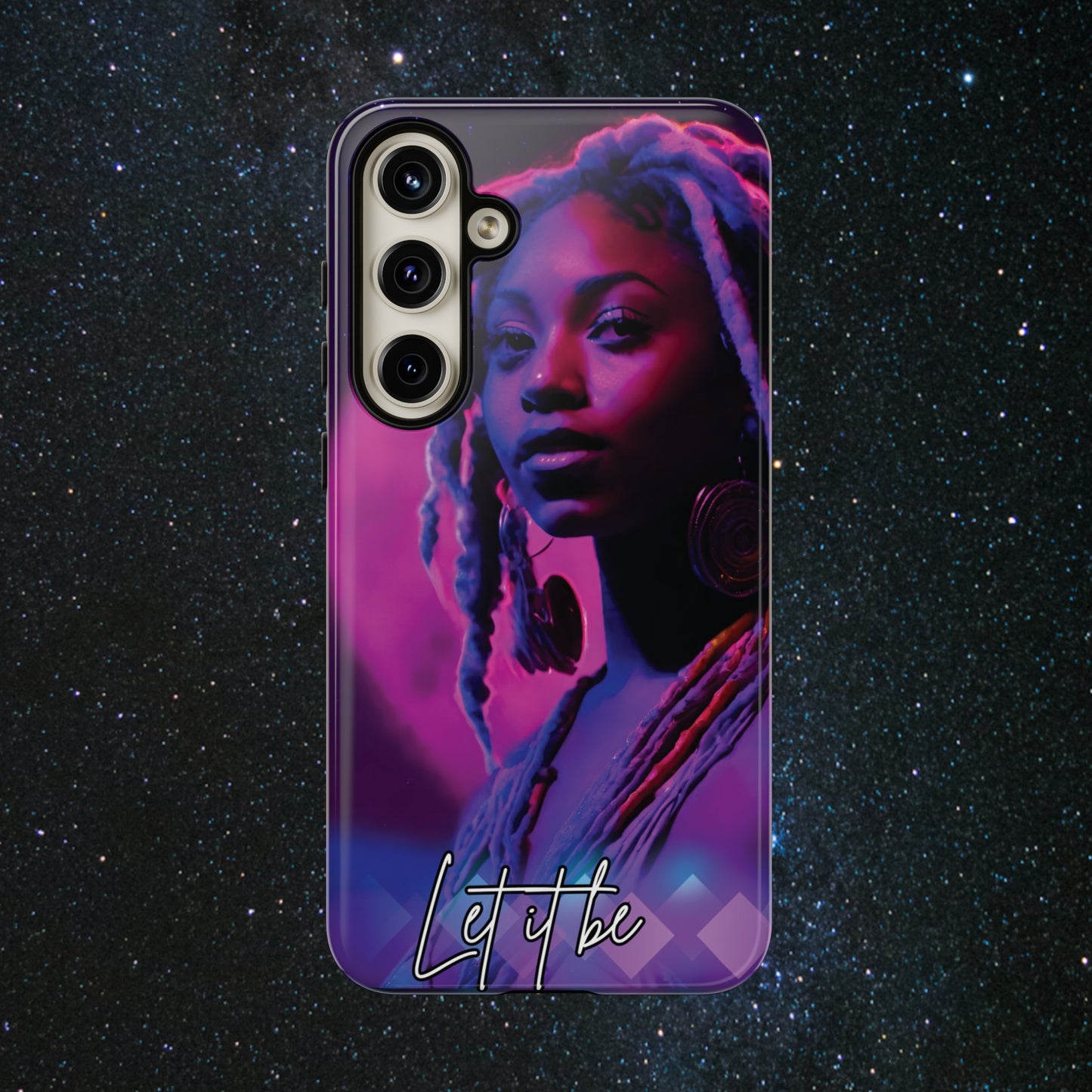 'Neon Goddess' Let it Be Luminex Phone Case