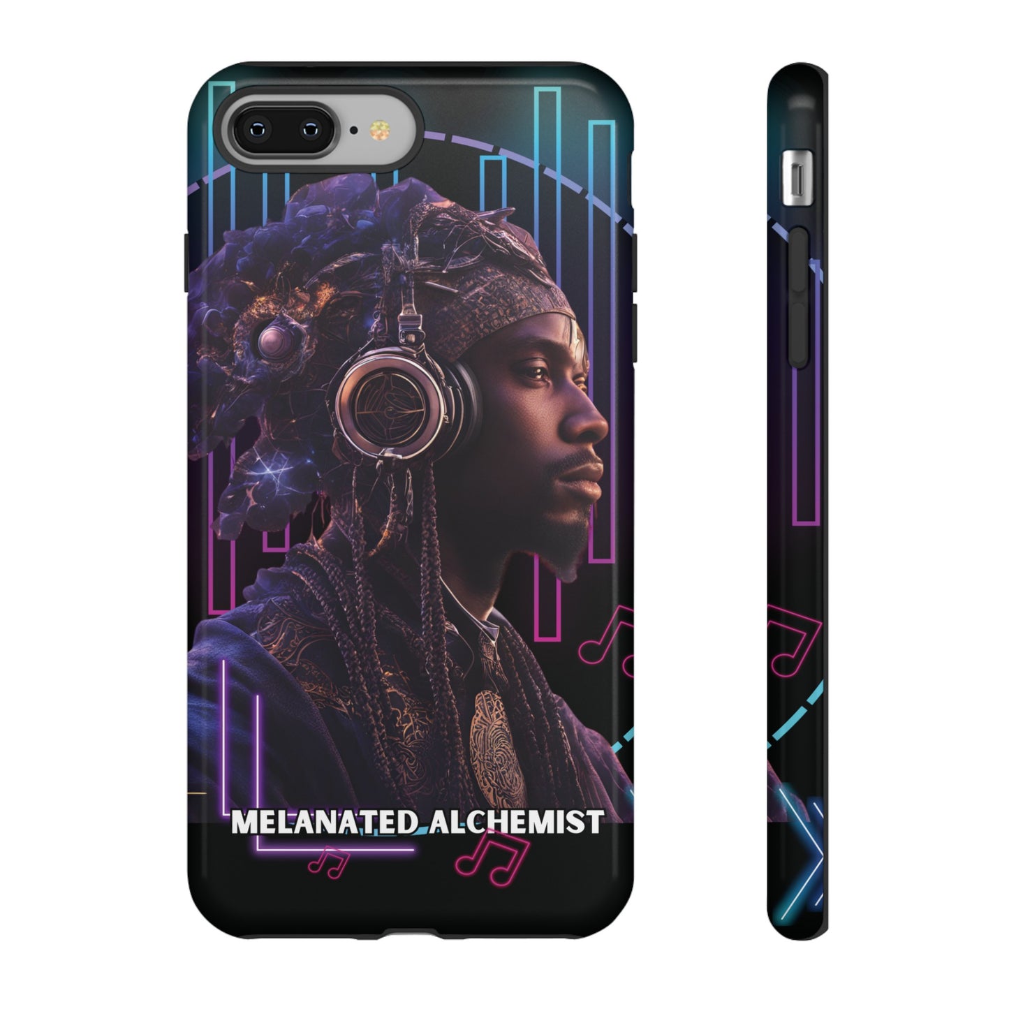 NoirAlchemy Glow - Transmute Luminex Phone Case