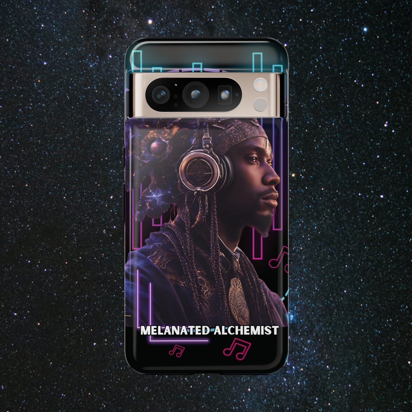NoirAlchemy Glow - Transmute Luminex Phone Case