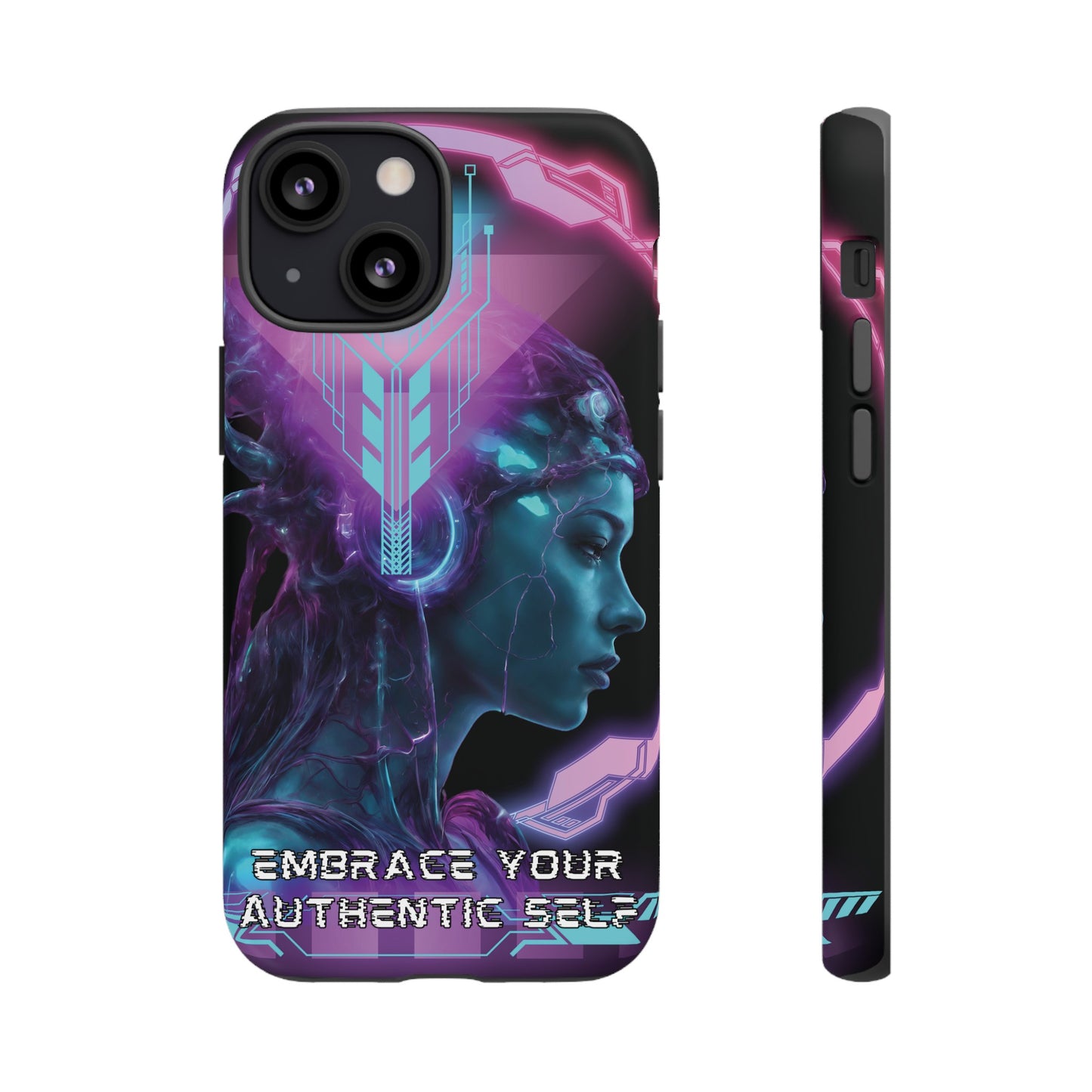 'Neon Goddess' Authentic Self Luminex Phone Case