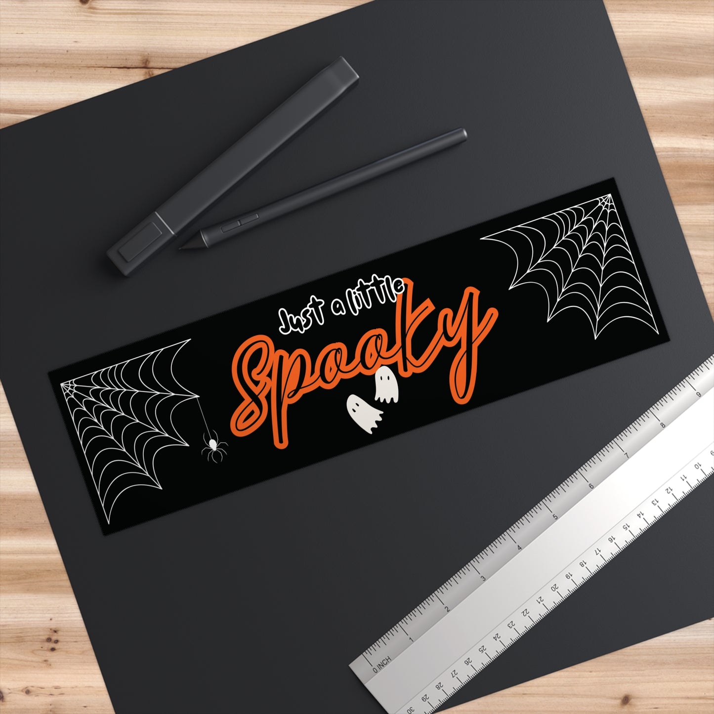 A Little Spooky Bumper Sticker