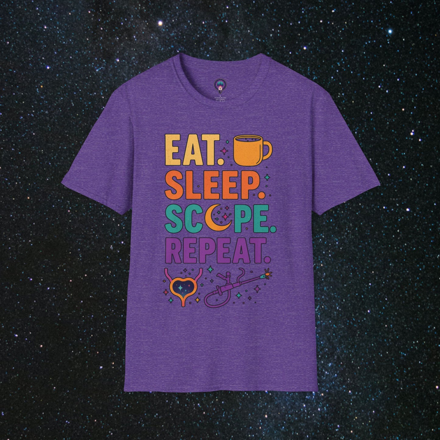 Eat. Sleep. Scope. Repeat Softstyle T-Shirt