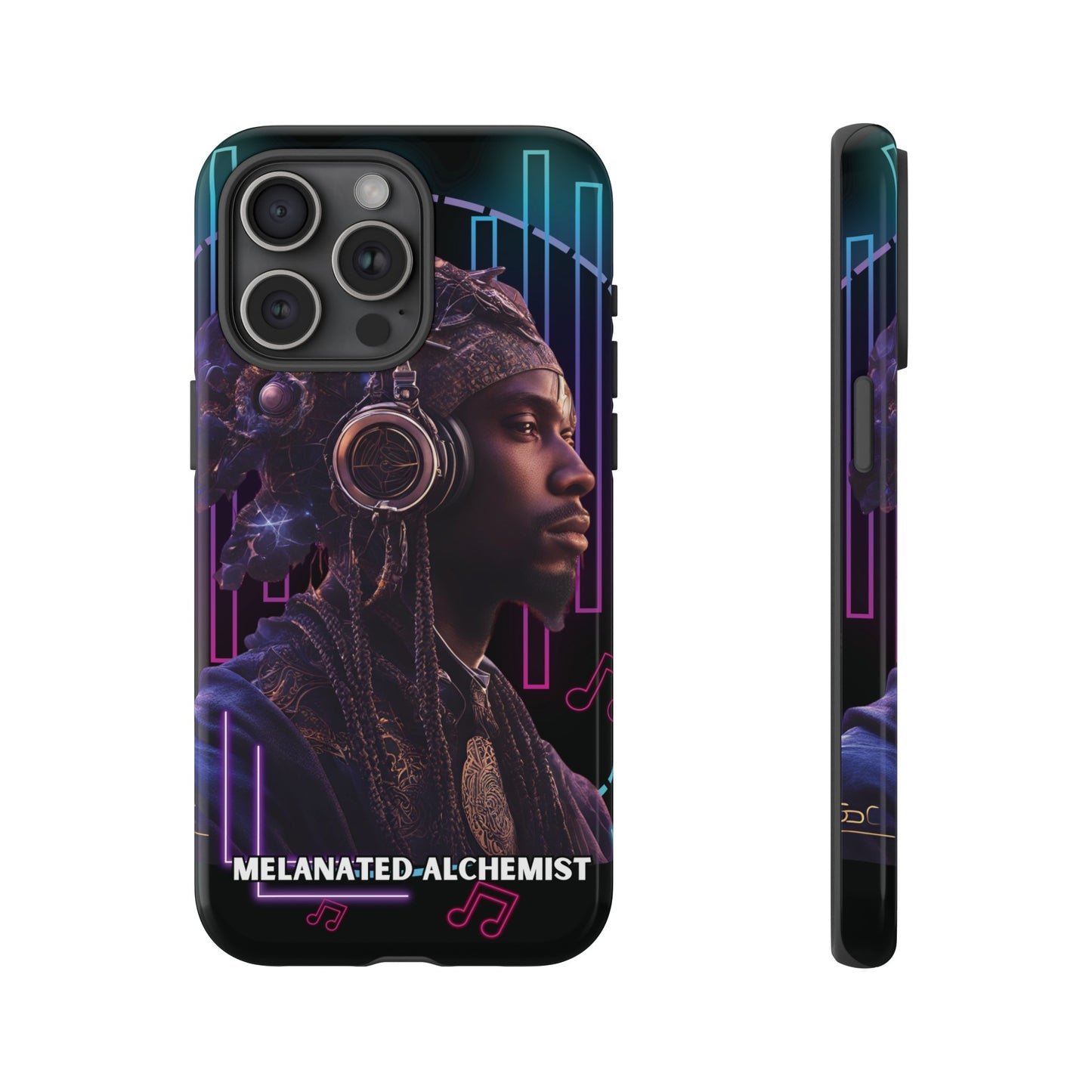 NoirAlchemy Glow - Transmute Luminex Phone Case
