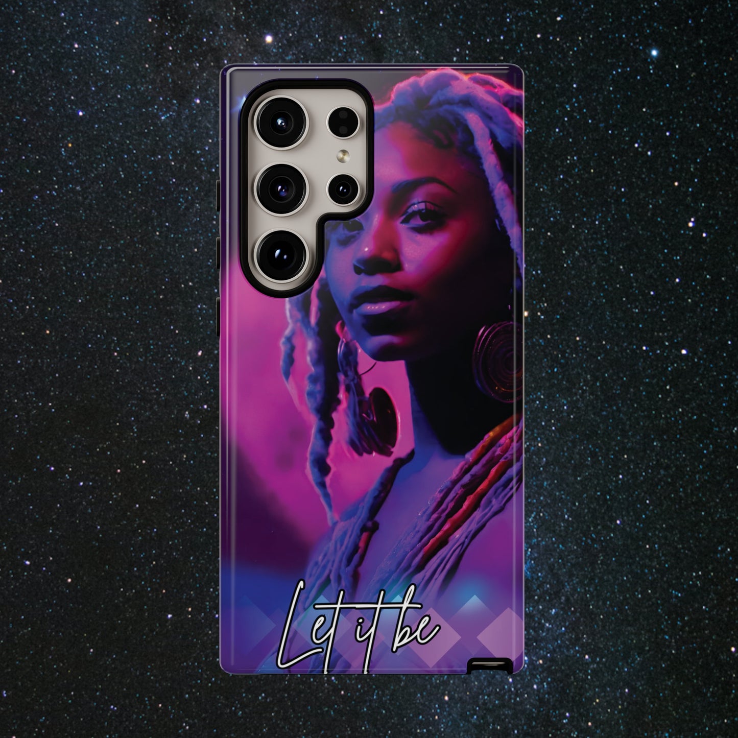 'Neon Goddess' Let it Be Luminex Phone Case
