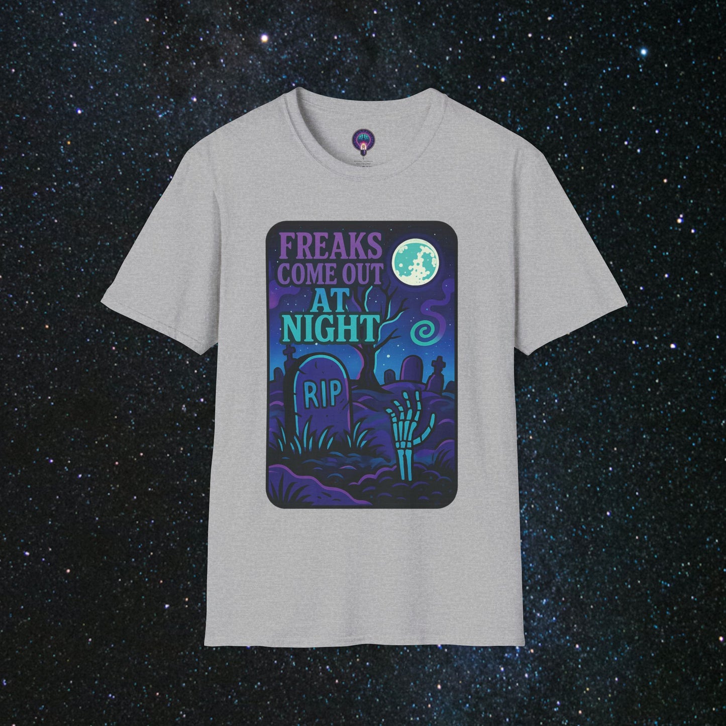 Freaks Come Out At Night Unisex Softstyle T-Shirt