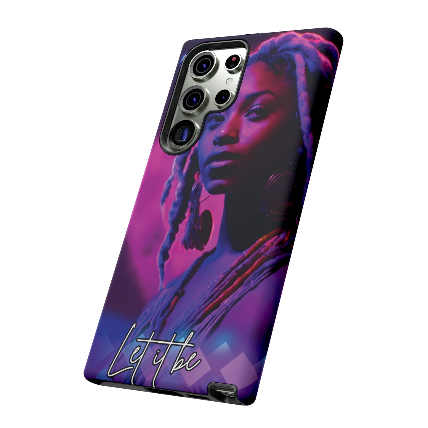'Neon Goddess' Let it Be Luminex Phone Case