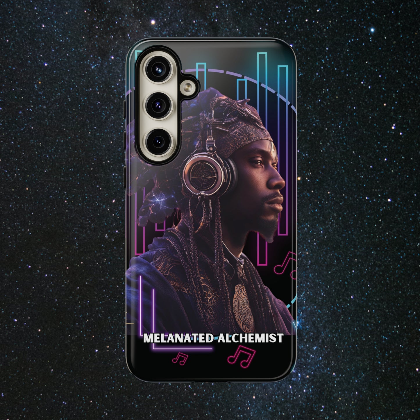 NoirAlchemy Glow - Transmute Luminex Phone Case