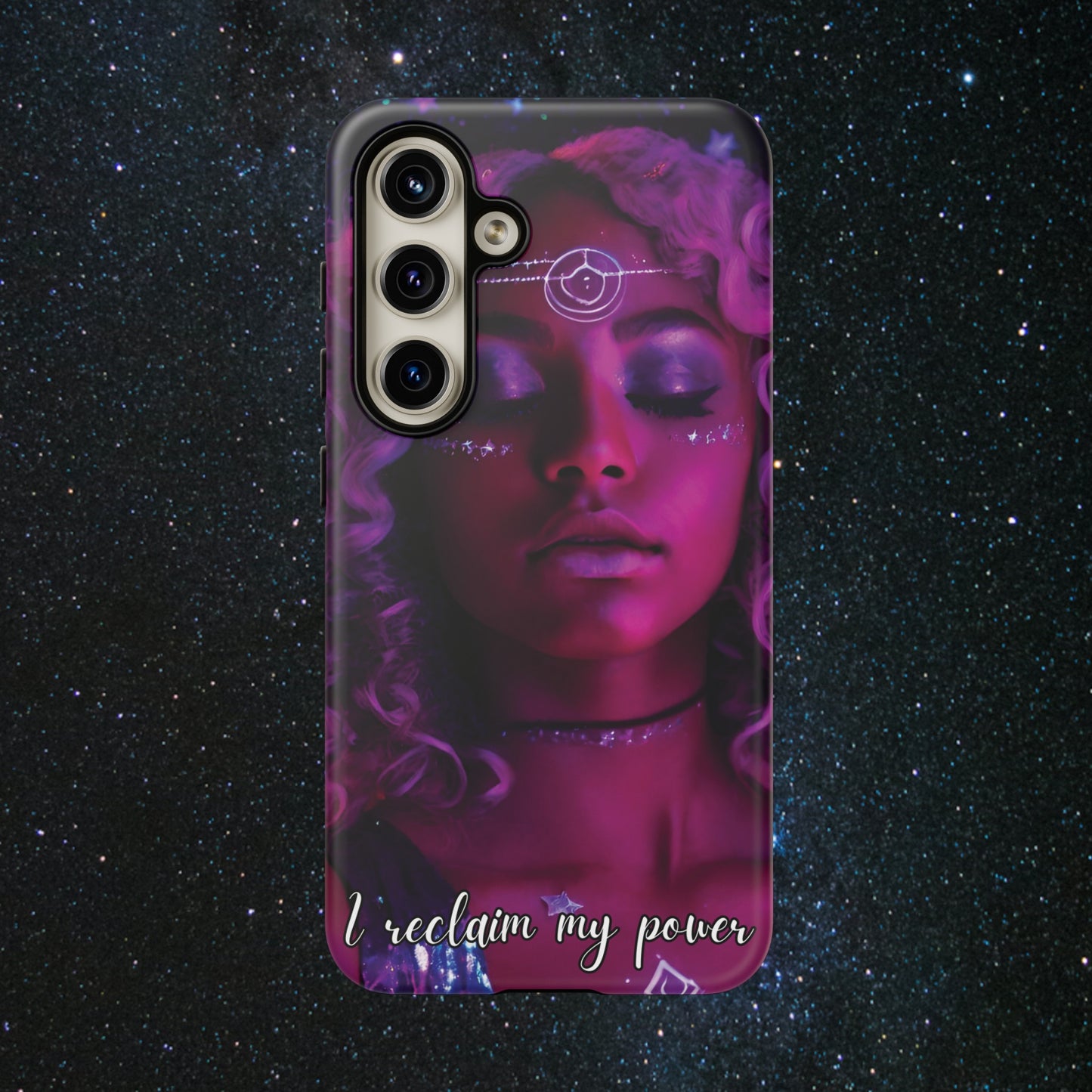 'Neon Goddess' Reclamation Luminex Phone Case