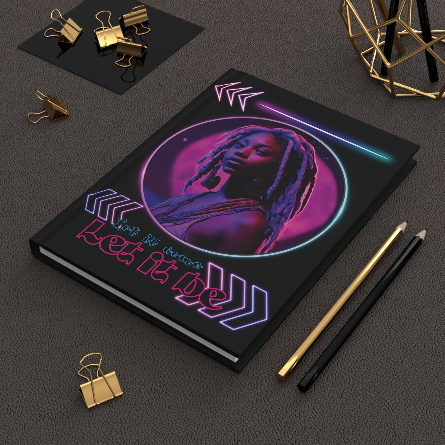 'Neon Goddess' Let it Be Notebook