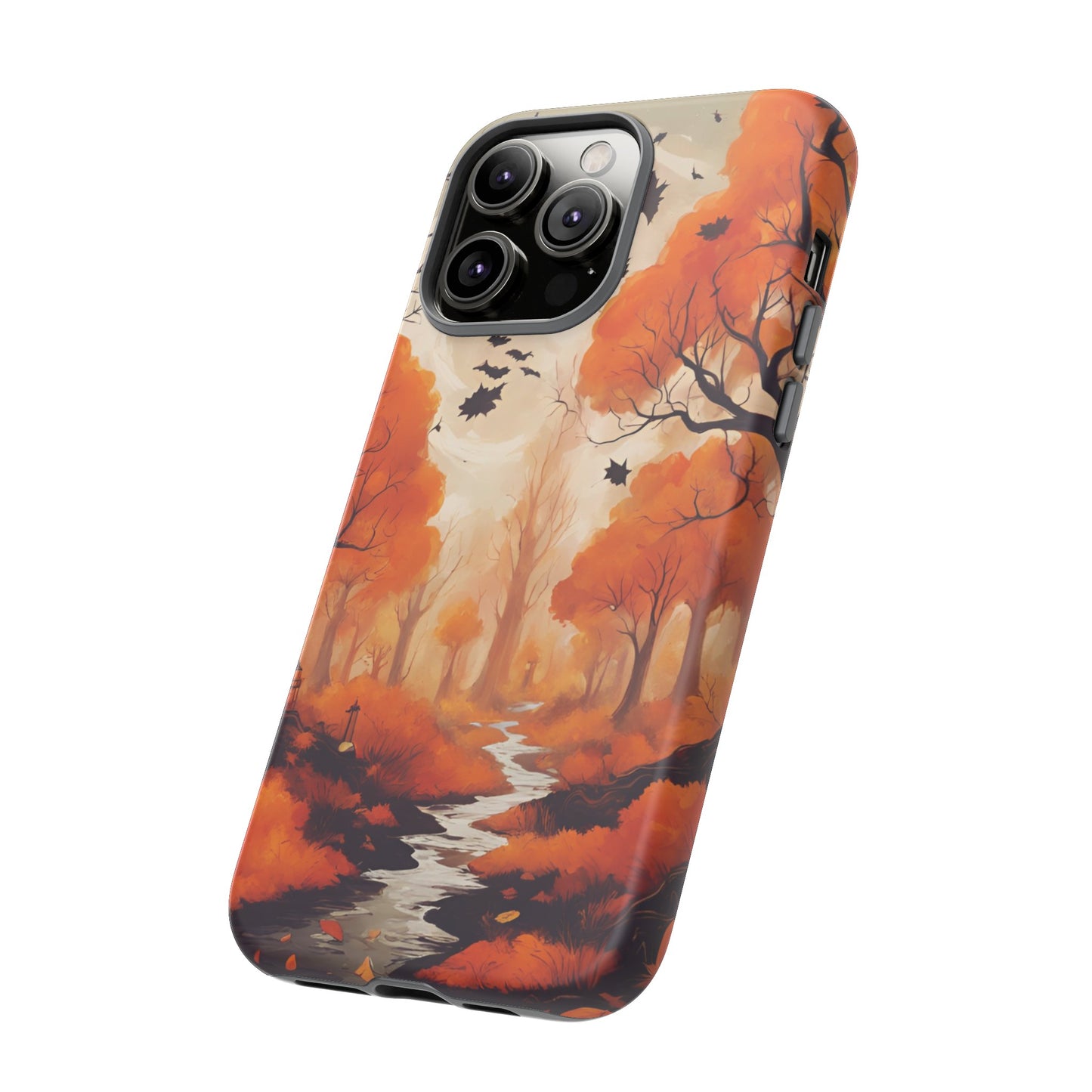Whispering Autumn Brook Luminex Phone Case