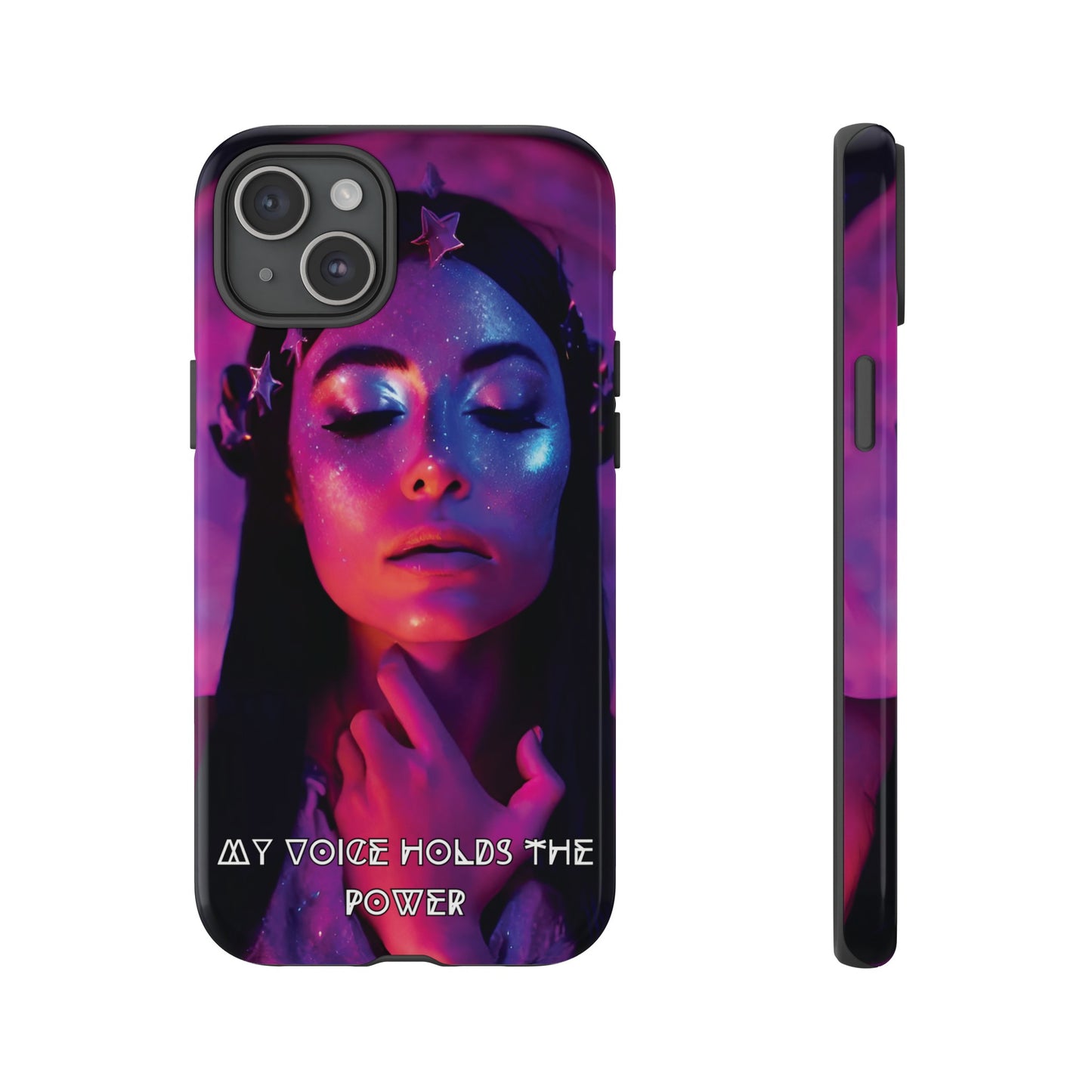 'Neon Goddess' Power Luminex Phone Case