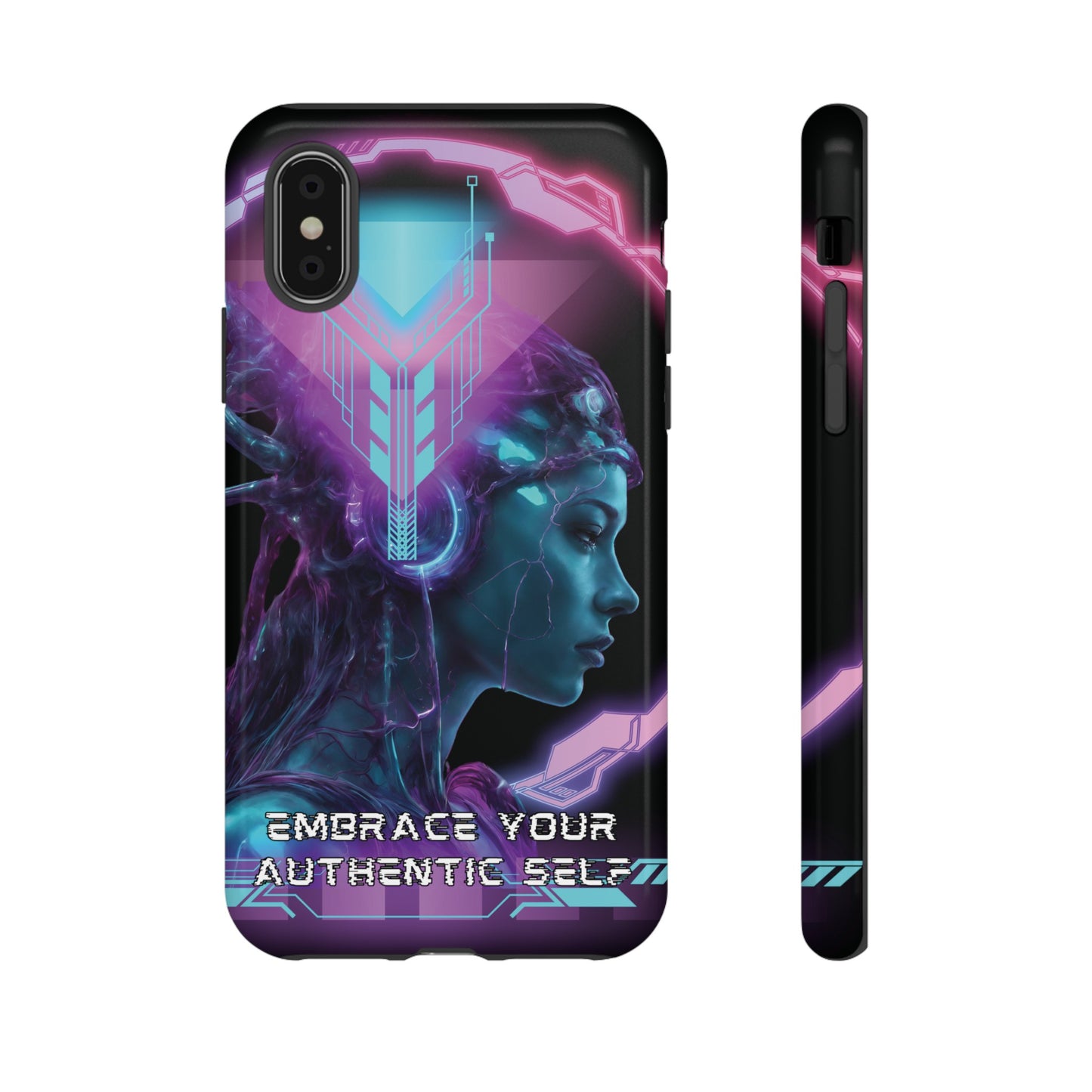'Neon Goddess' Authentic Self Luminex Phone Case
