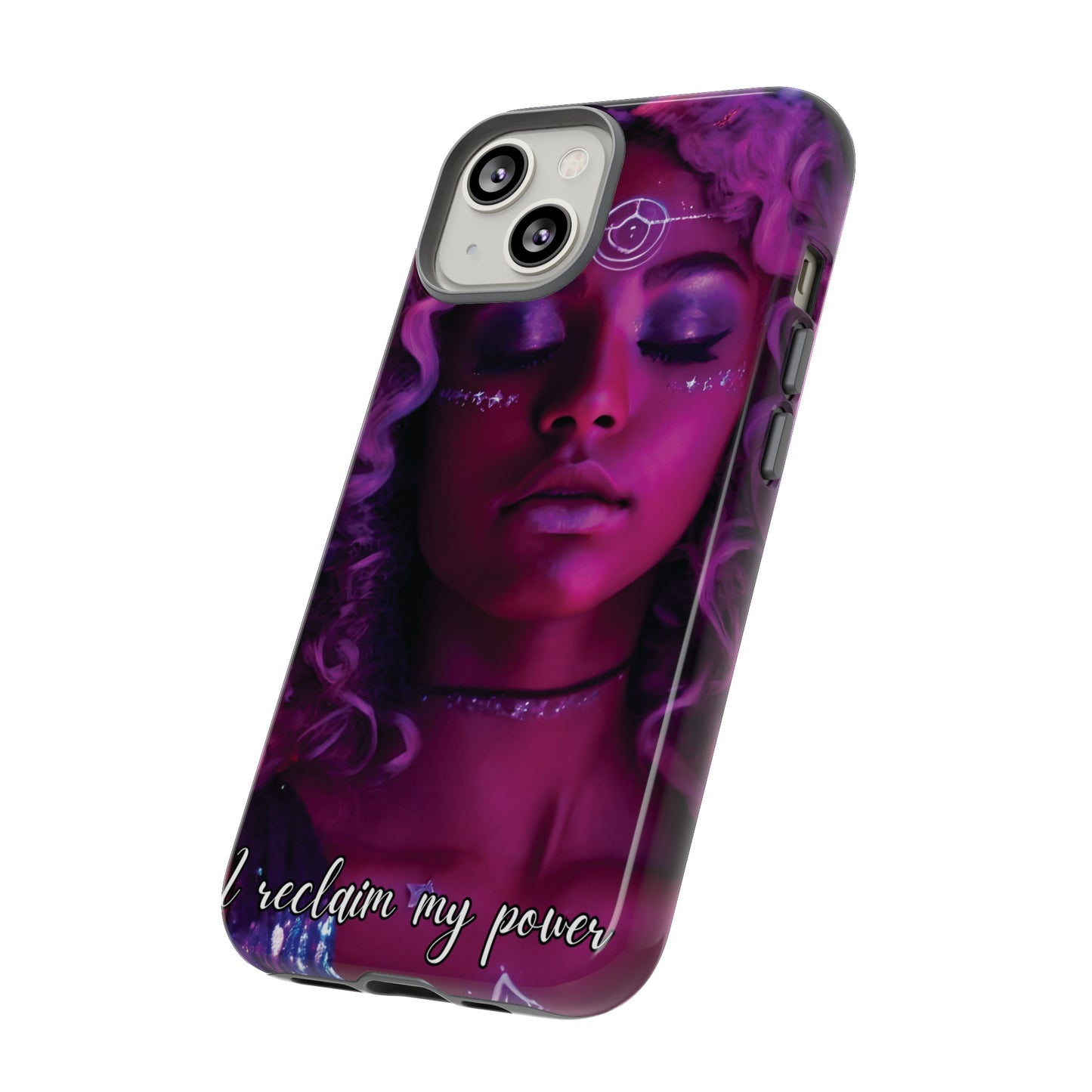 'Neon Goddess' Reclamation Luminex Phone Case