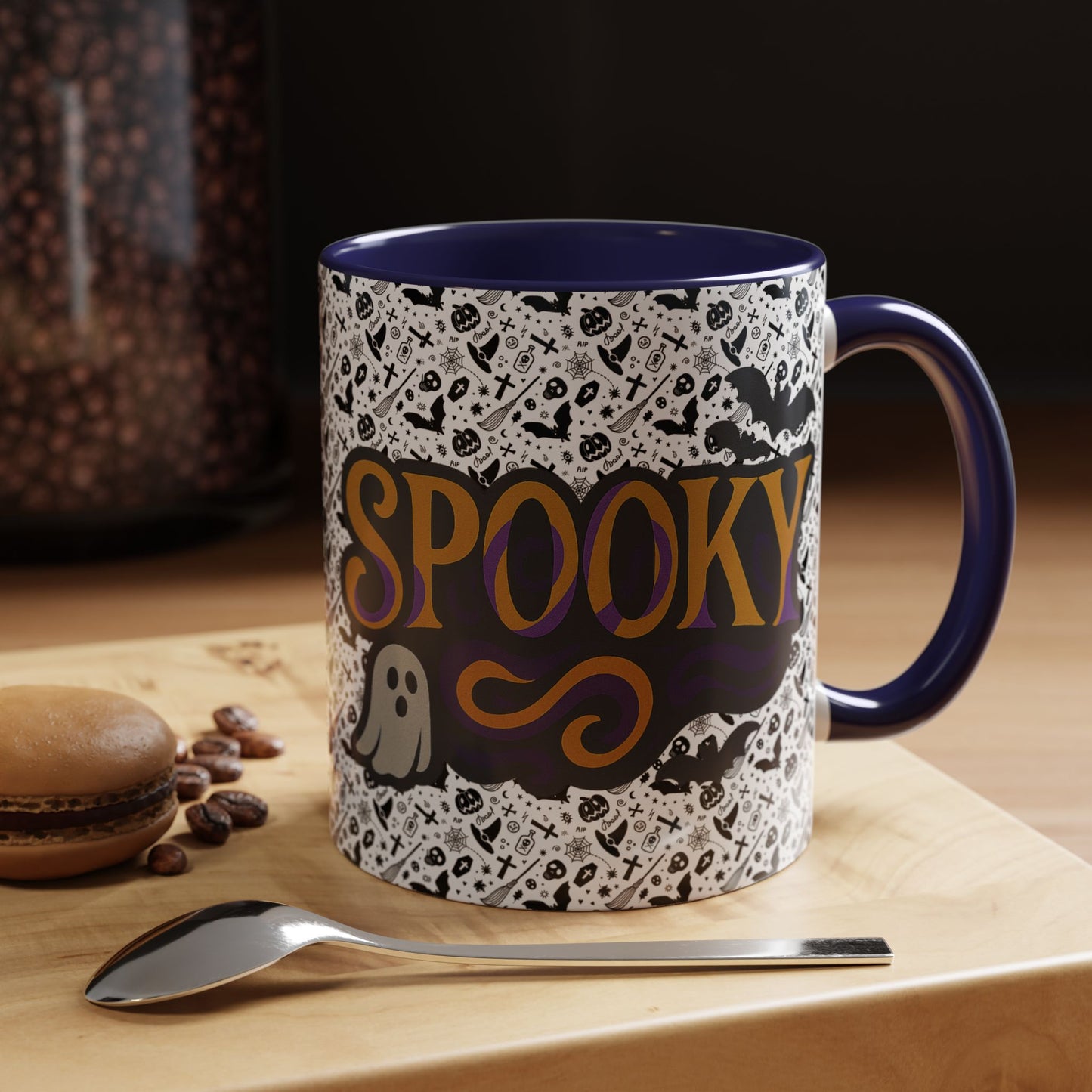 Spooky Time Accent Coffee Mug