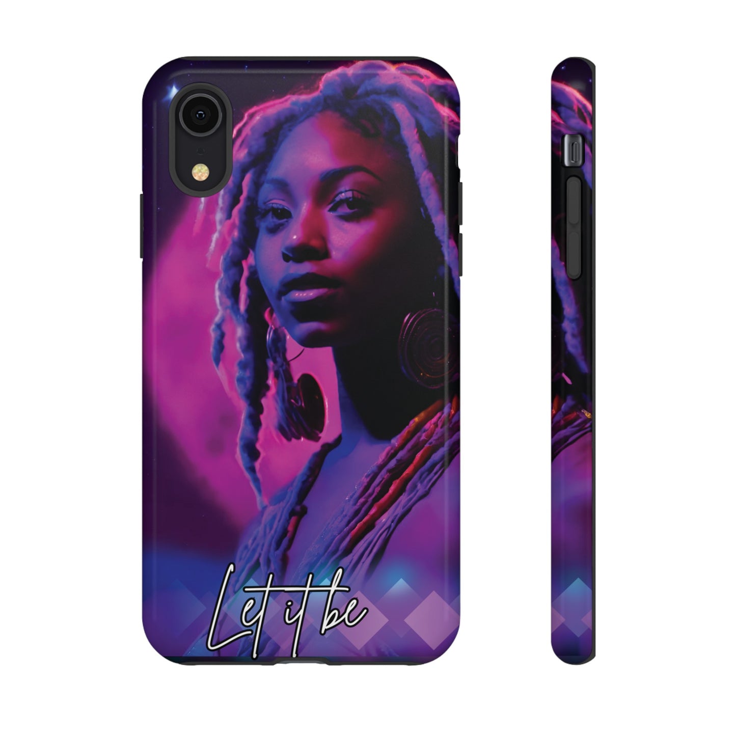 'Neon Goddess' Let it Be Luminex Phone Case
