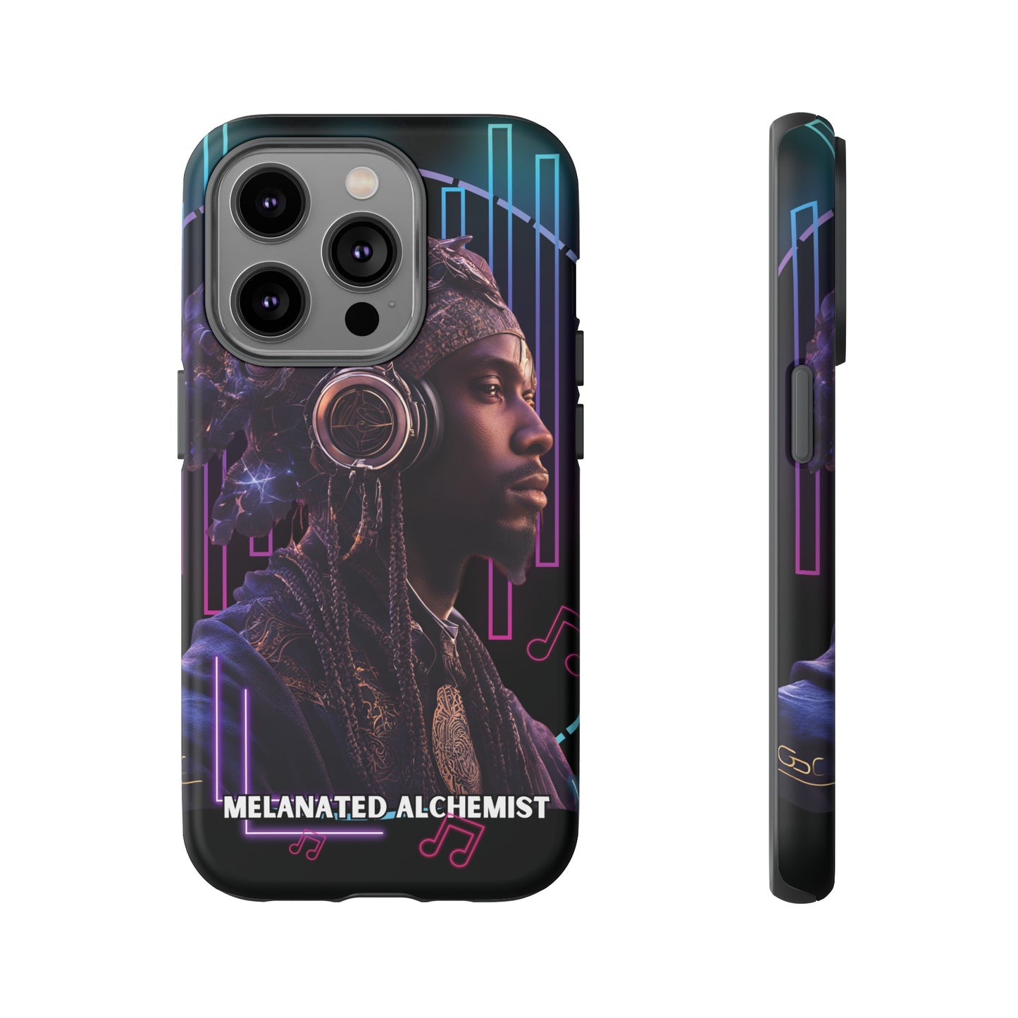 NoirAlchemy Glow - Transmute Luminex Phone Case