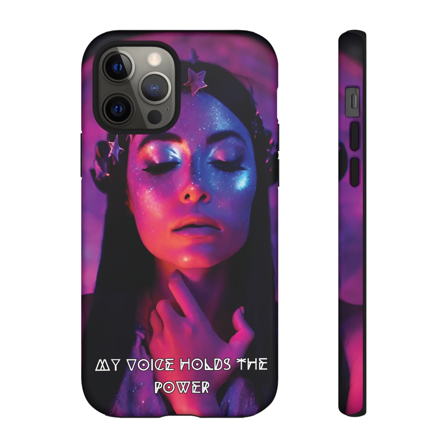 'Neon Goddess' Power Luminex Phone Case