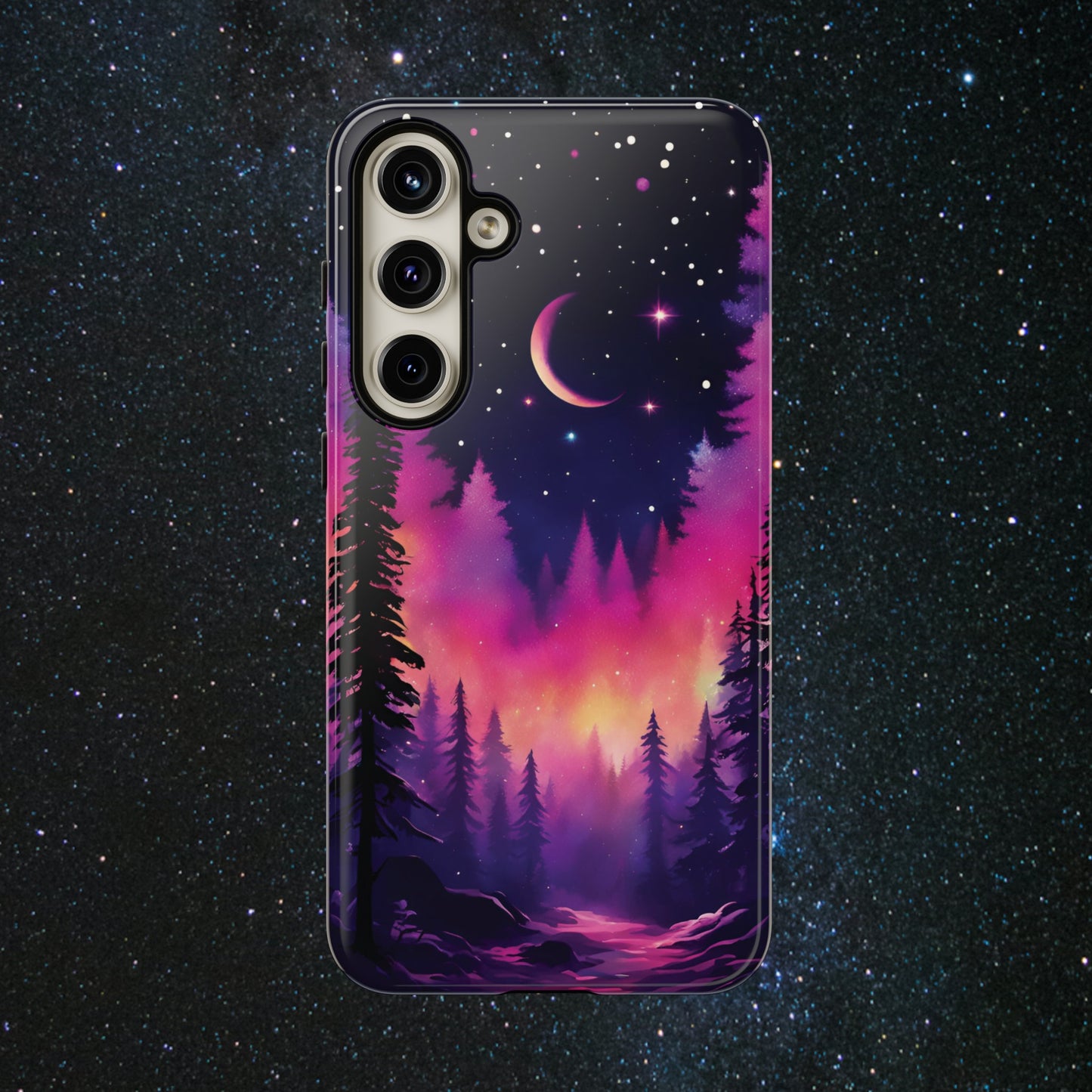 Midnight Forest Luminex Phone Case