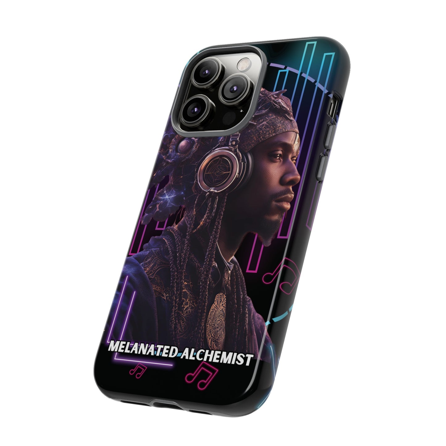 NoirAlchemy Glow - Transmute Luminex Phone Case
