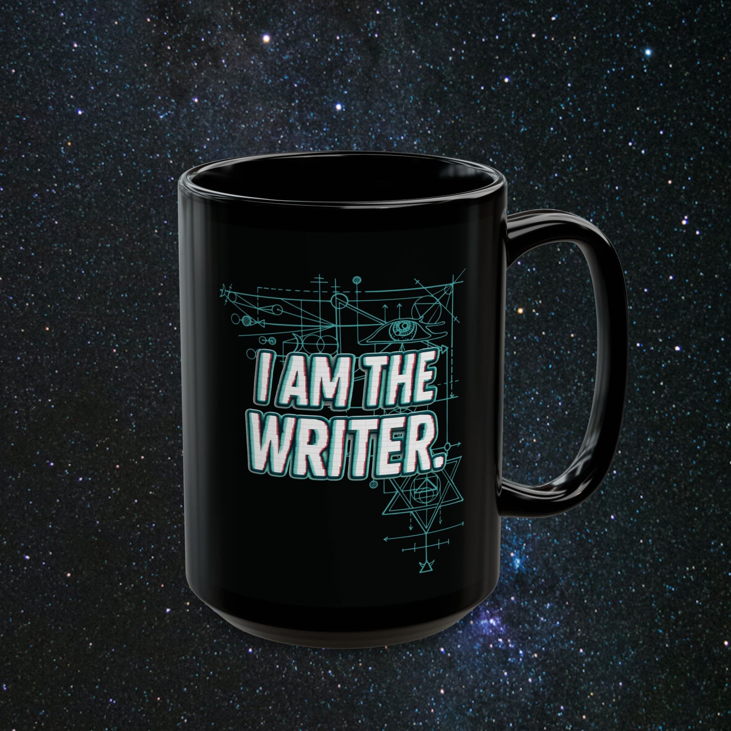 Main Character - Writer Black Mug